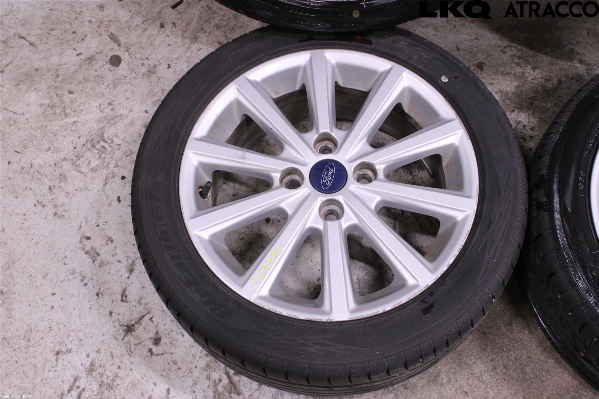 Ford FIESTA 13-17 Dekk Sommer På Alu Felg 4Stk