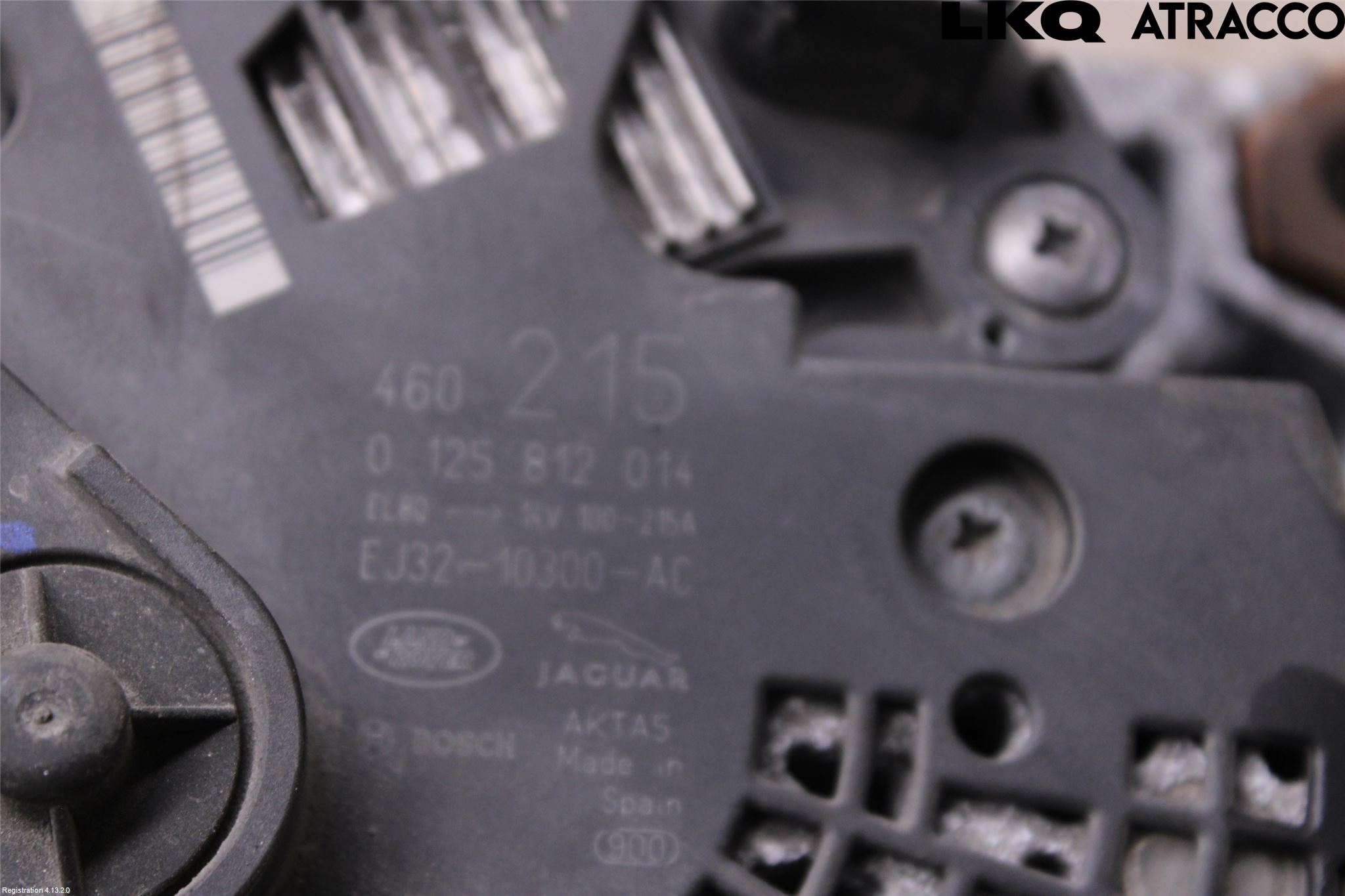 Landrover LAND ROVER RANGE ROVER EVOQUE (L538) 11-18 Dynamo