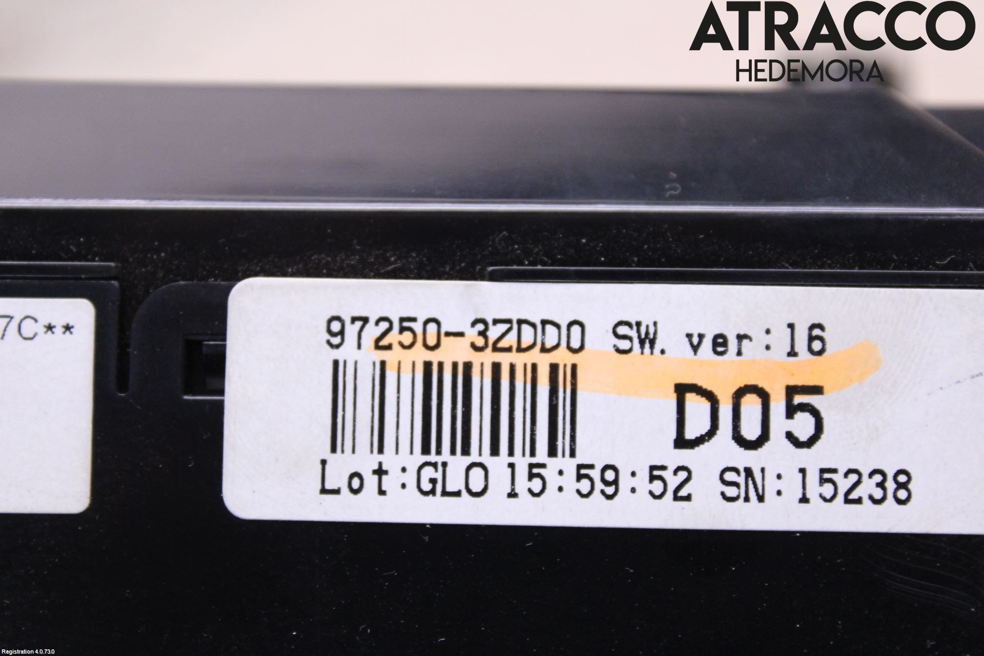 Hyundai i40 08-15 Varme Ac Betjening-Display