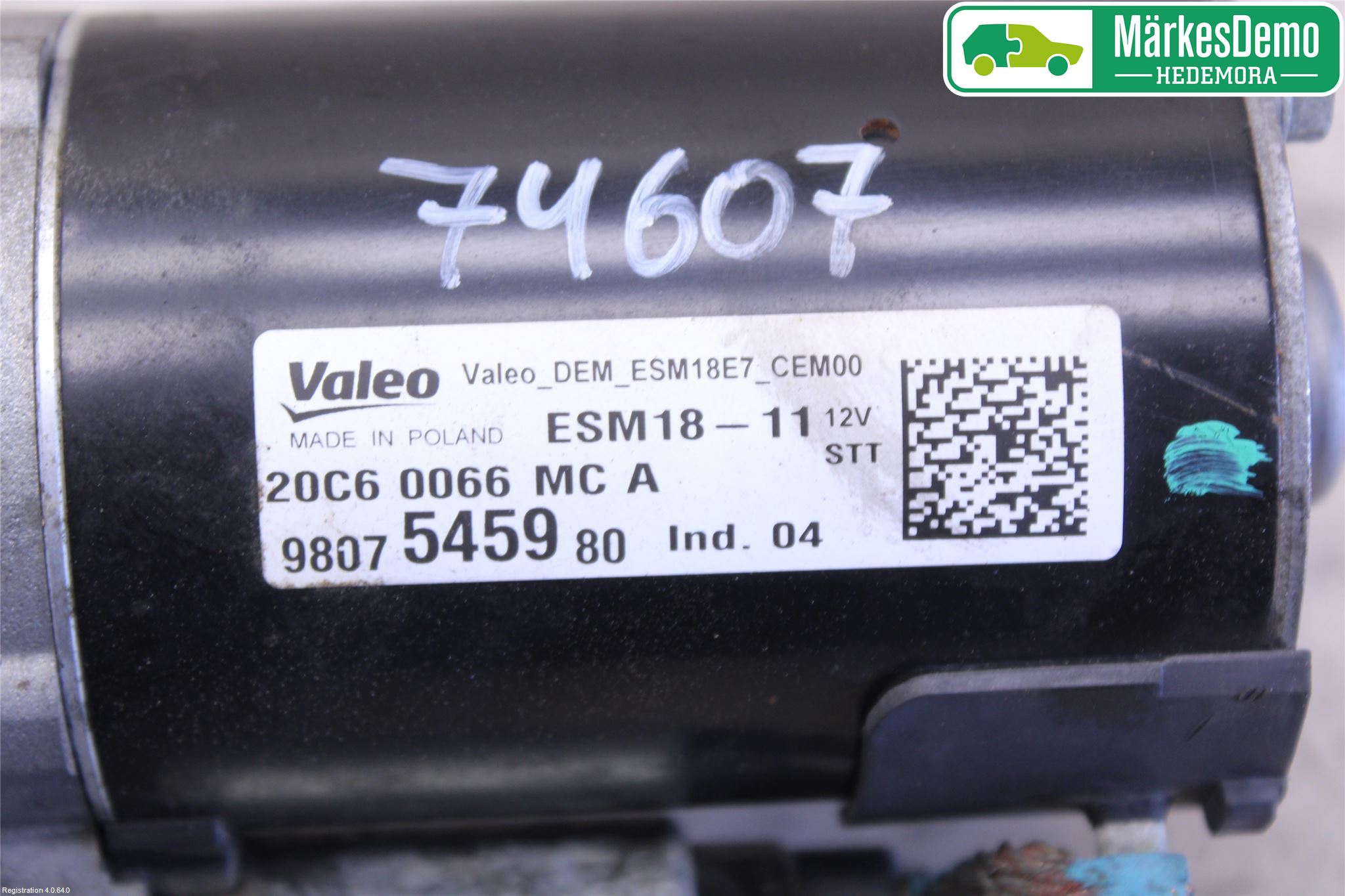 Peugeot 2008 13-20 Startmotor