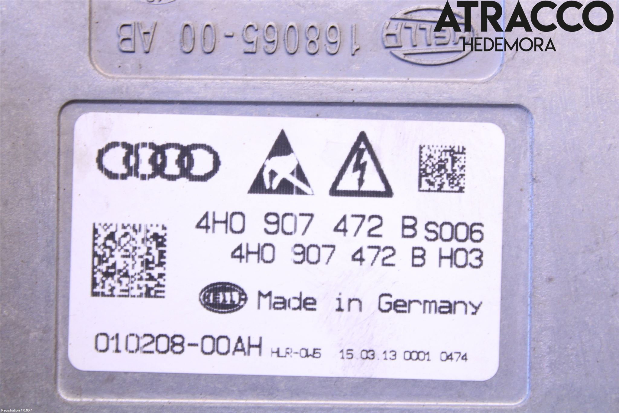 Audi A8/S8 4H 10-17 Styreenhet Xenon
