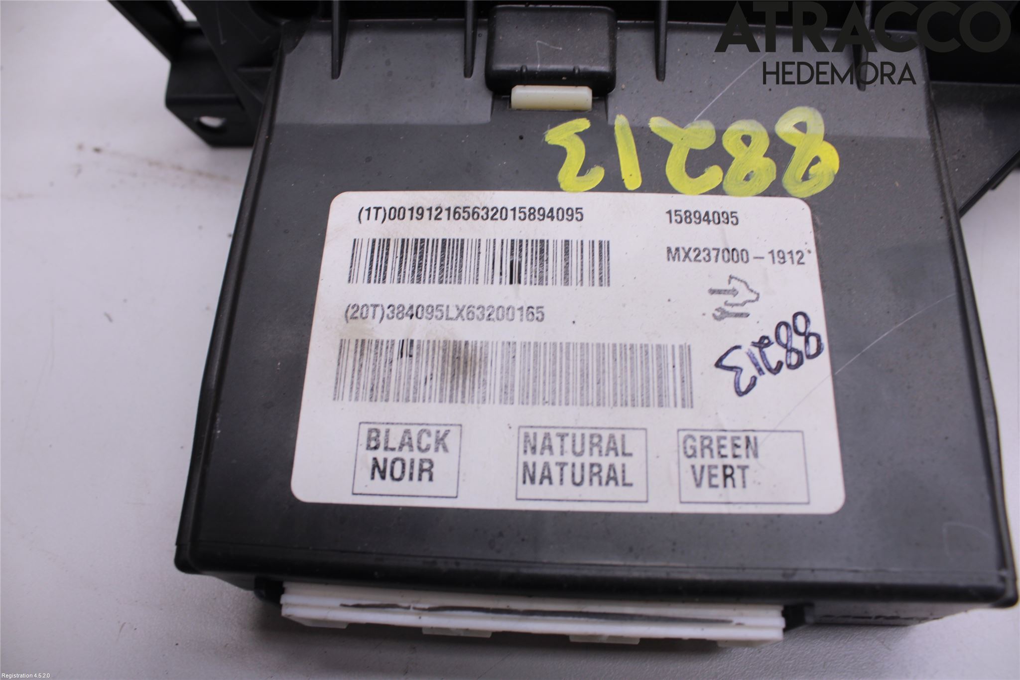 Cadillac SRX Varme Ac Betjening-Display