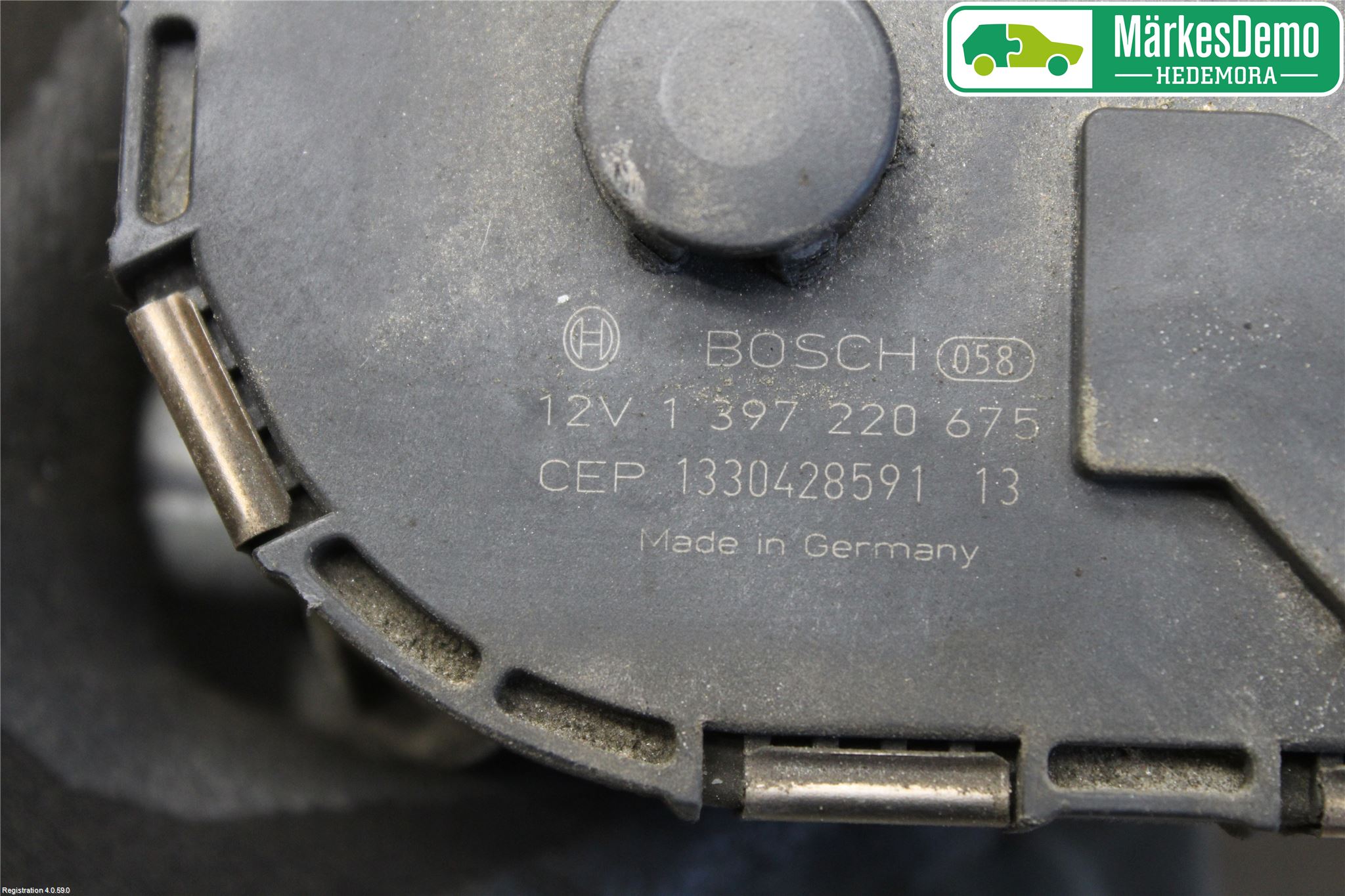 Ford S-MAX 06-15 Viskermotor Frontrute
