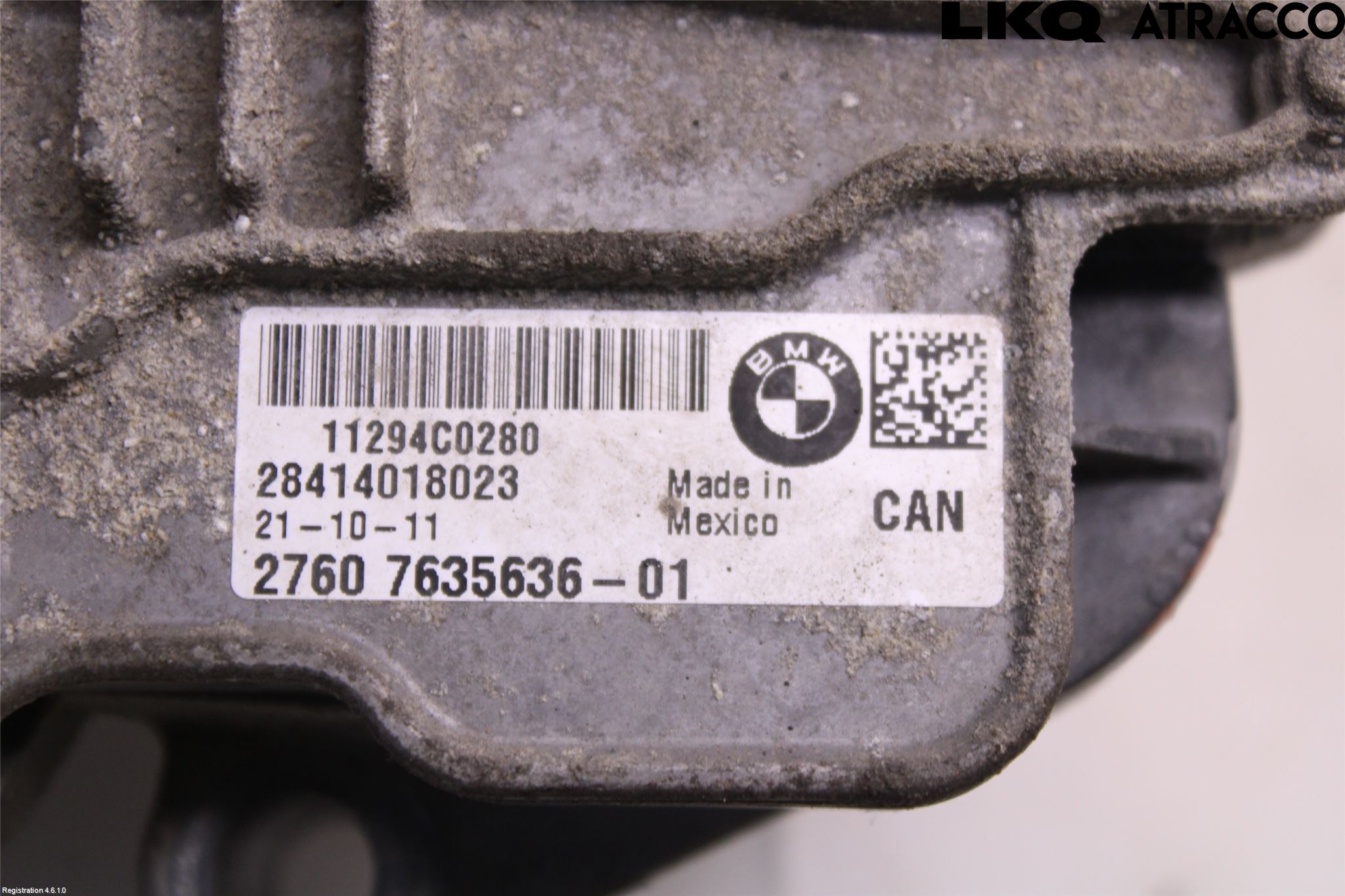 BMW X1 E84 10-15 Transmisjon Øvrig