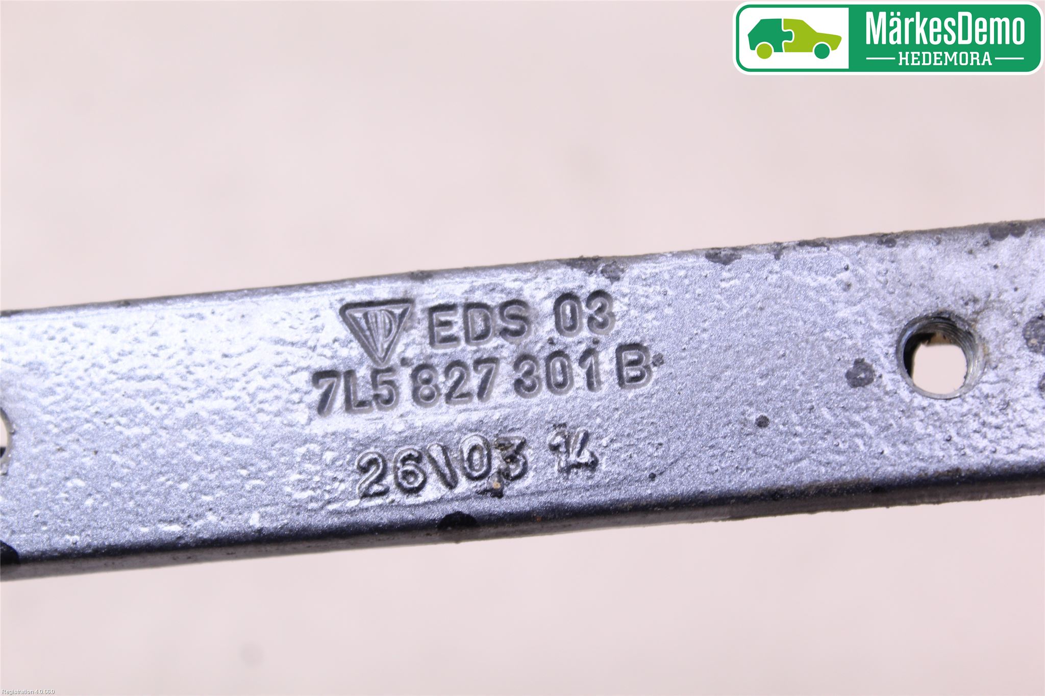 Porsche CAYENNE 03- Bakluke Hengsel Venstre