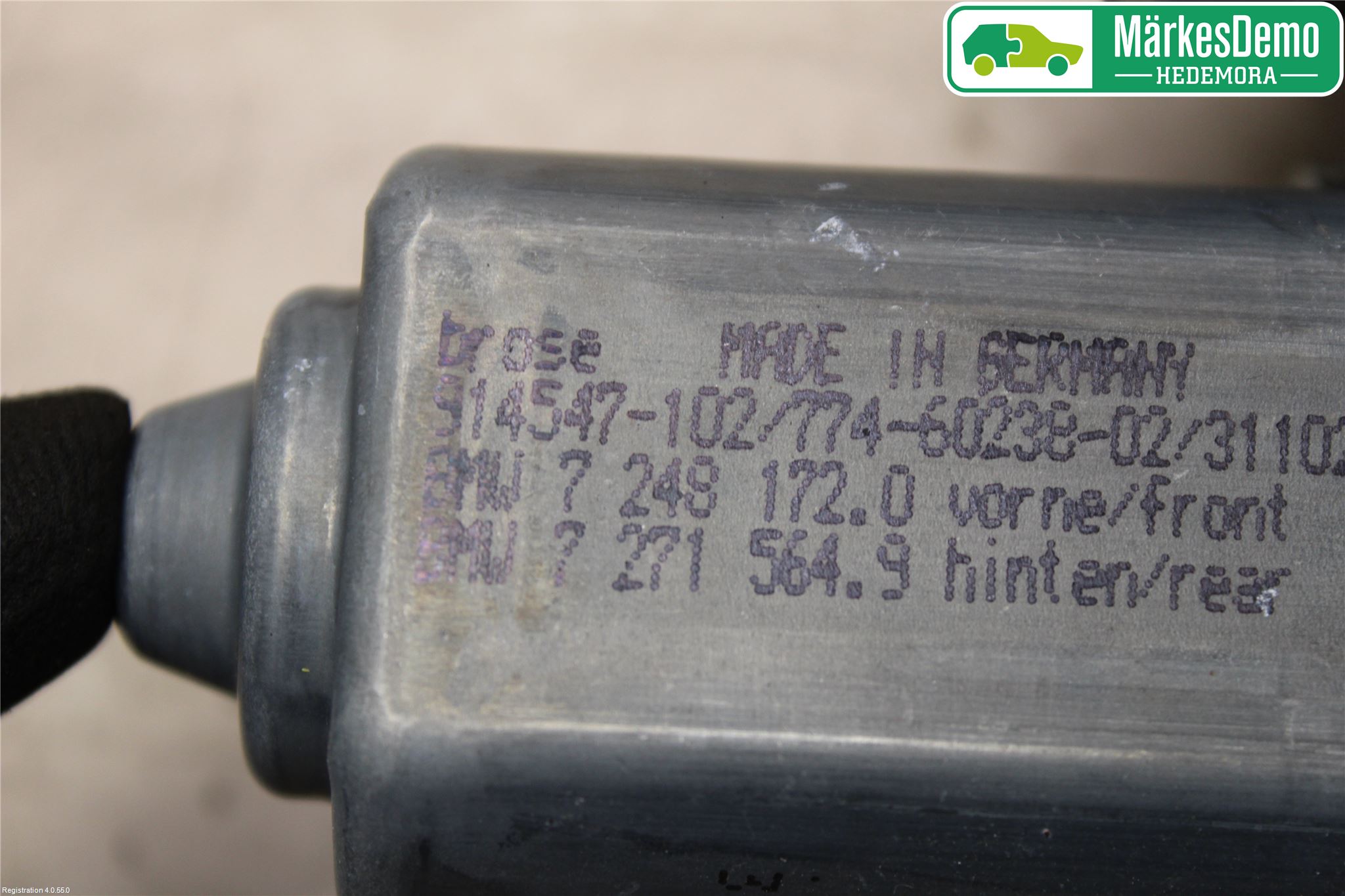 BMW 5 F10/F11/F18 09-17 Vindusheis El Komp