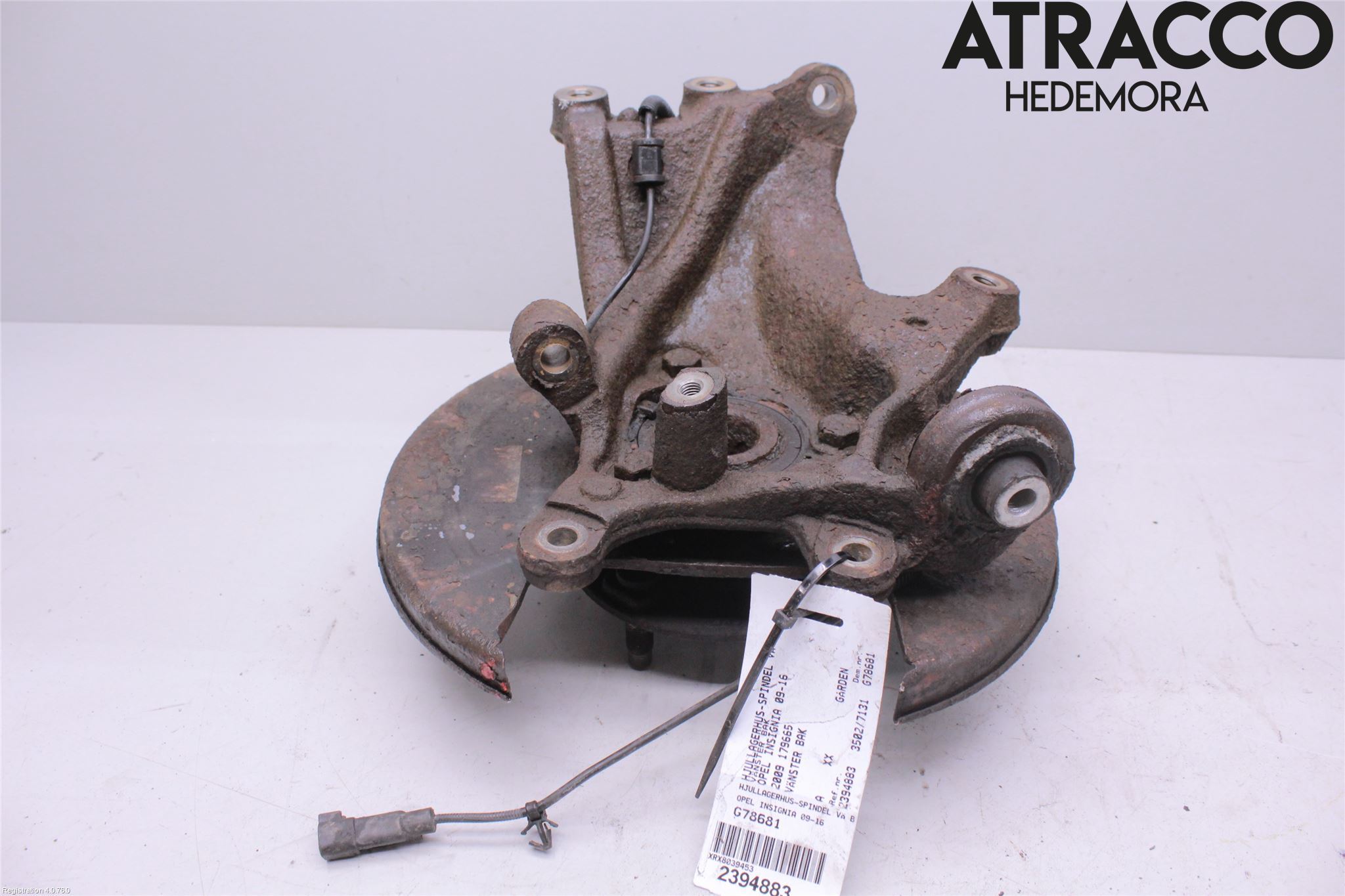 Opel INSIGNIA 09-16 Spindel Vb