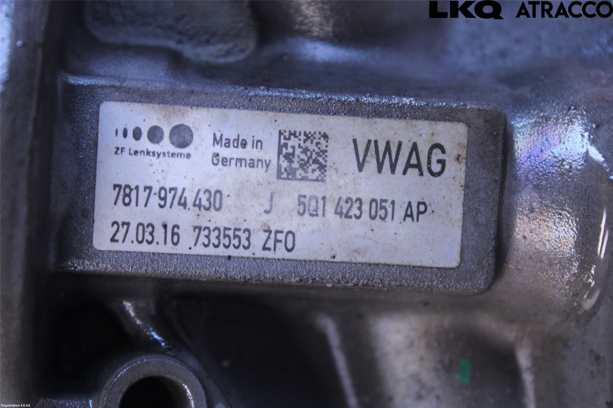 Audi A3/S3 8V 13-20 Styrväxel/Snäcka Elektrisk