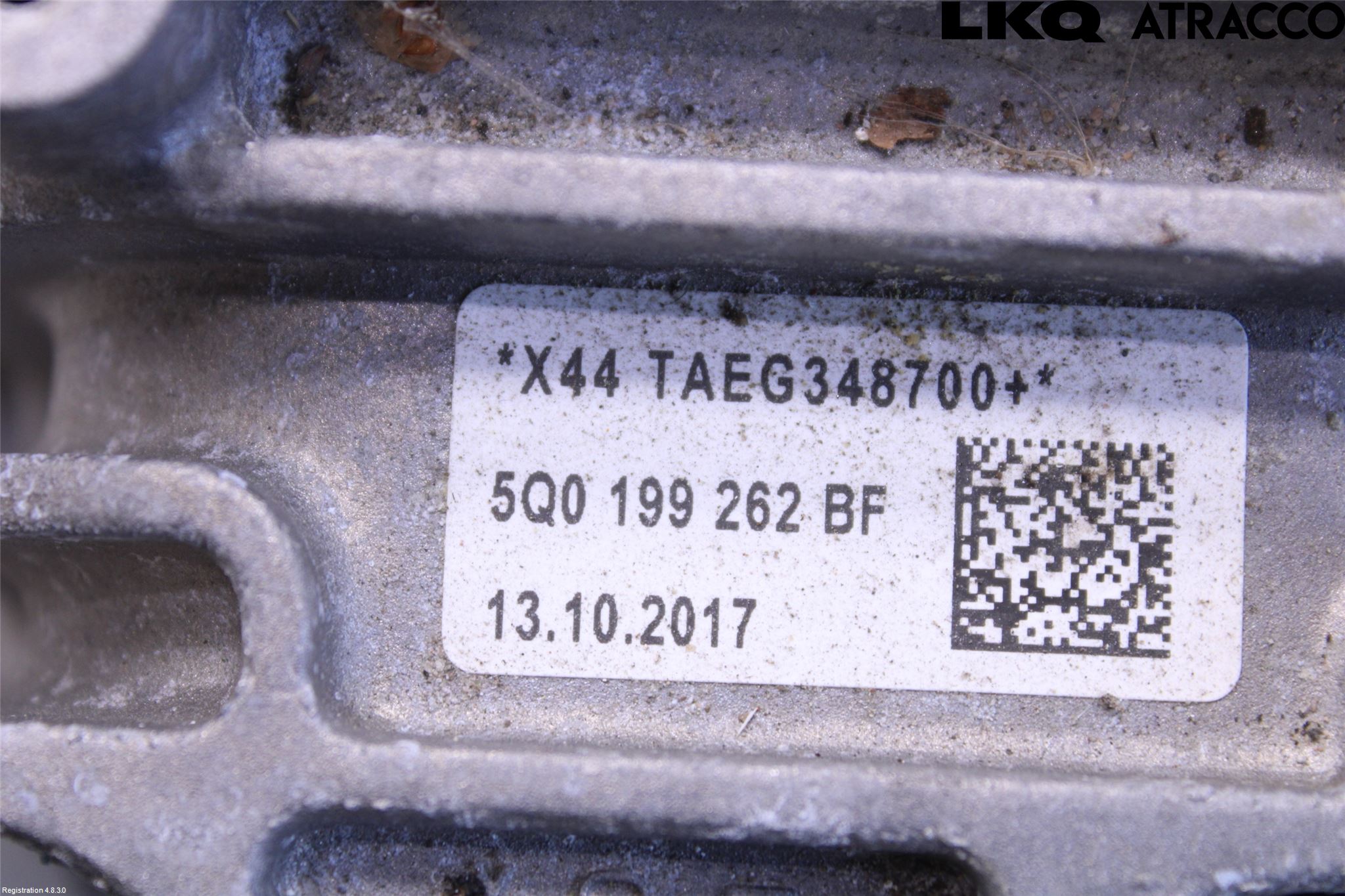 Skoda OCTAVIA (5E) 13-20 Motor Feste Stål-Alu
