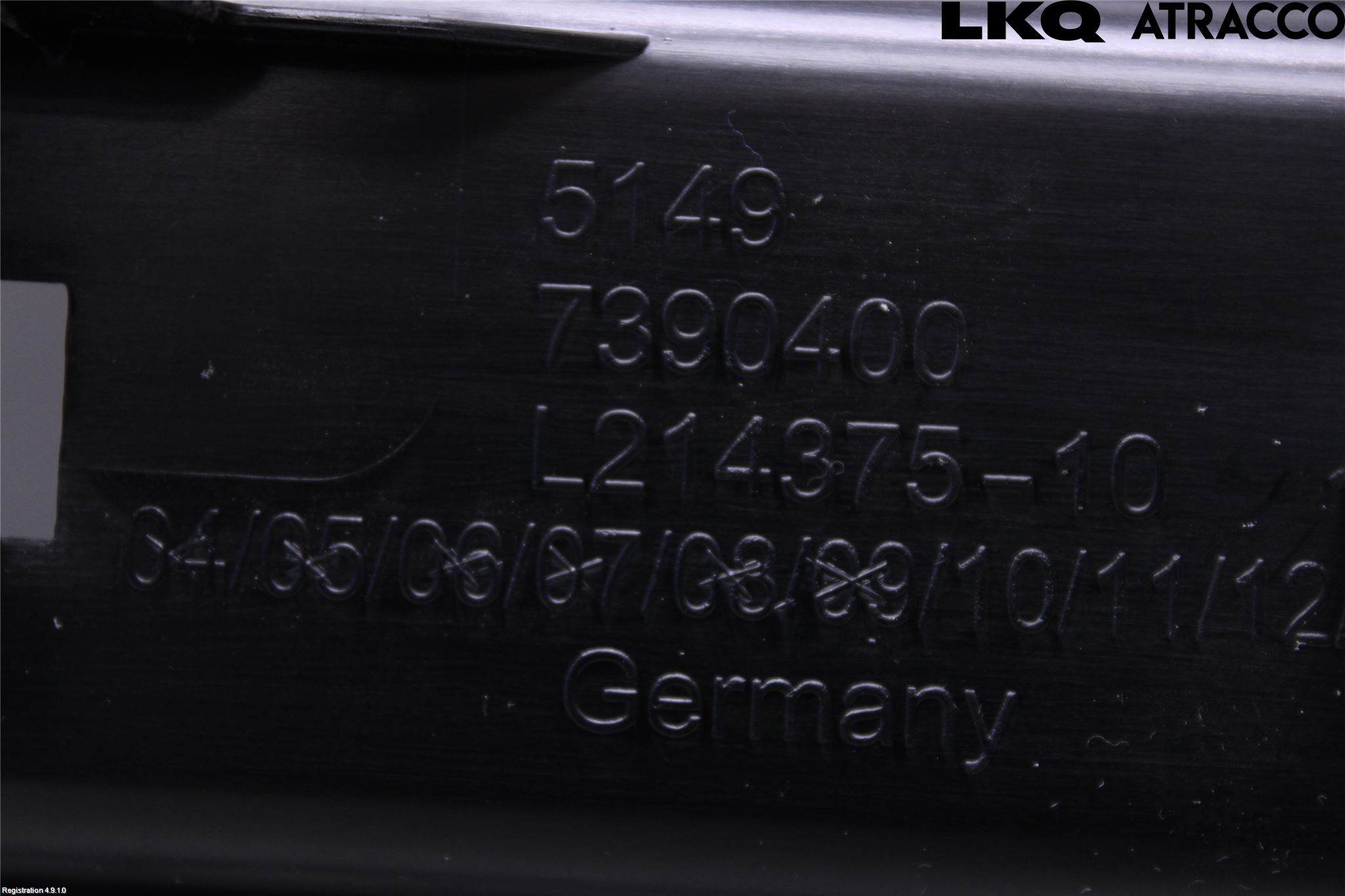 BMW 5 G30/G31/F90 17-23 Innr Bakluketrekk