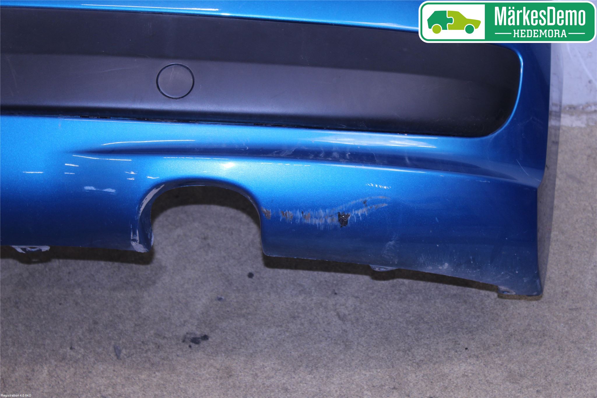 Peugeot 207 Støtfanger Bak Overtrekk
