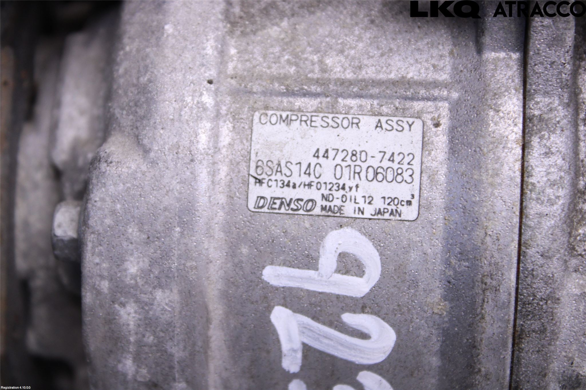 Mercedes-Benz MB B-KLASS (W246/W242) 12-19 Varme Ac Kompressor