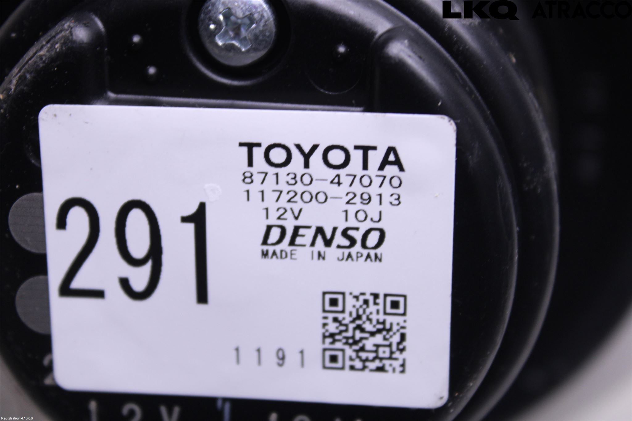 Toyota PRIUS NWH20 04-08 Kjølevifte Elektrisk