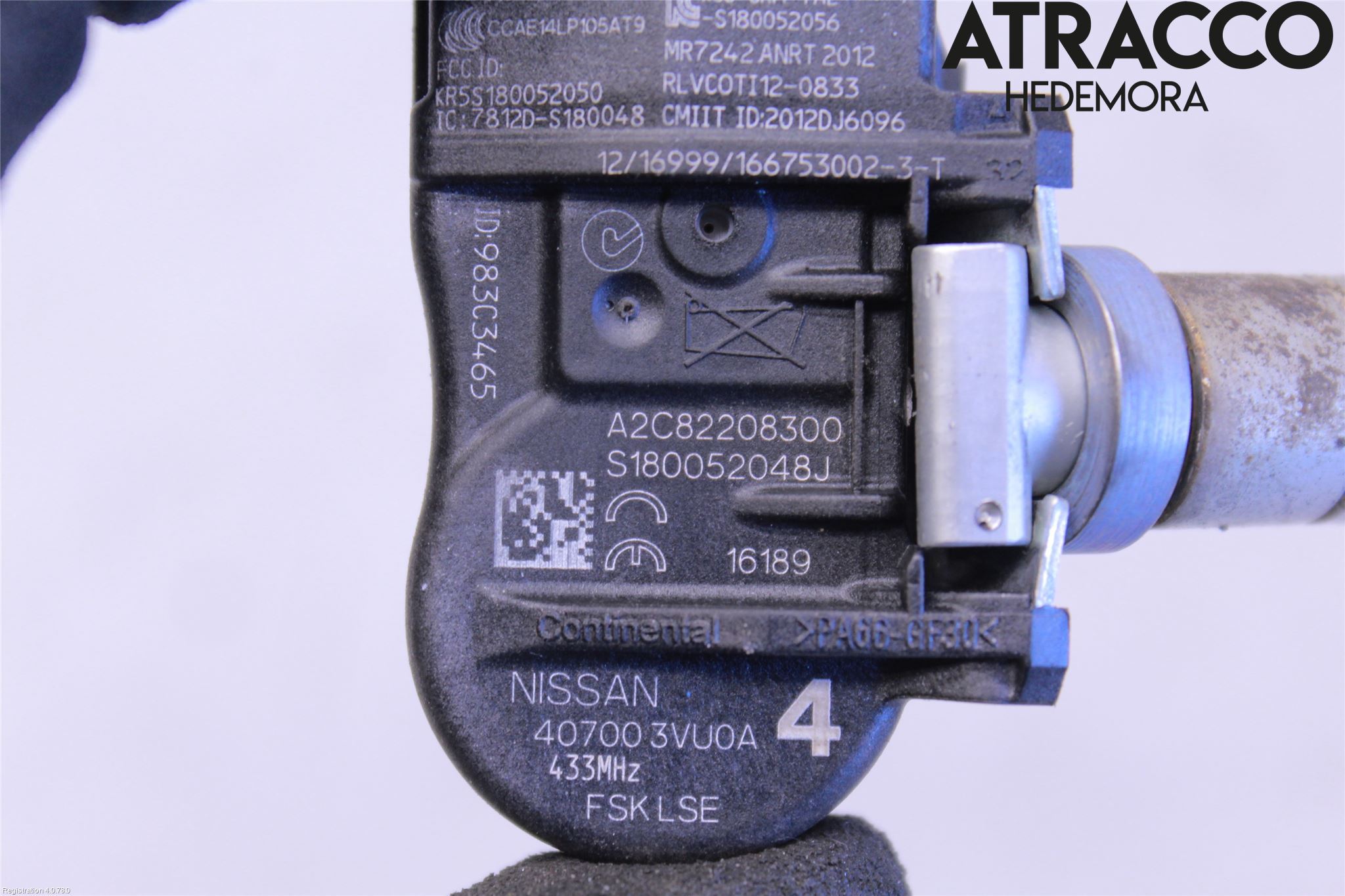 Nissan QASHQAI 14-17 Giver Dekktrykk