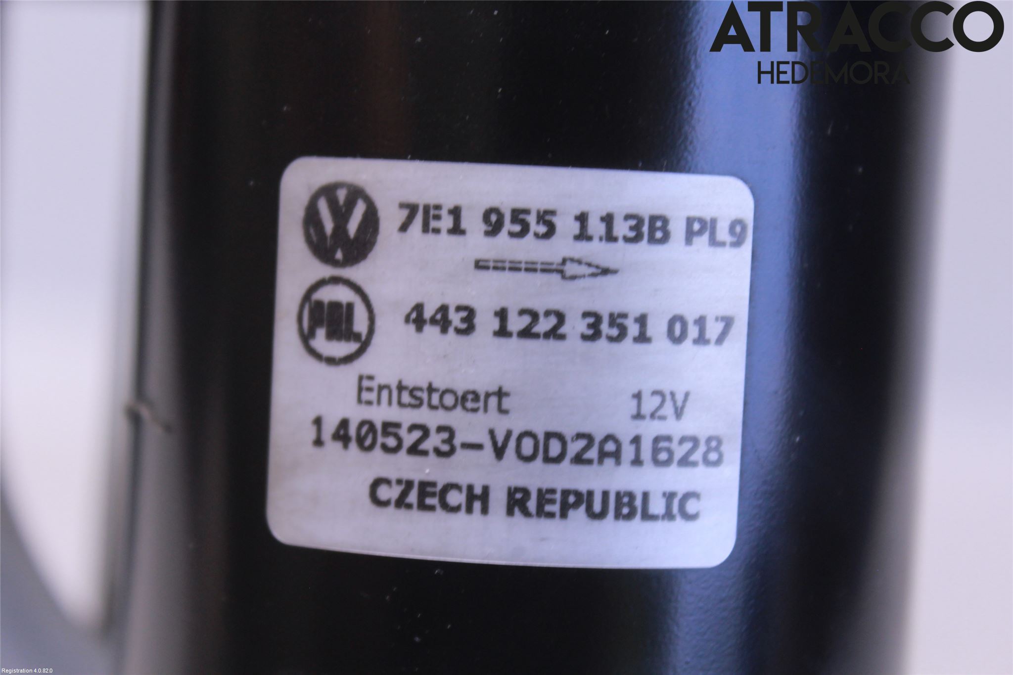 Volkswagen VW TRANSP/CARAVELLE (T5) 04-15 Viskermotor Frontrute