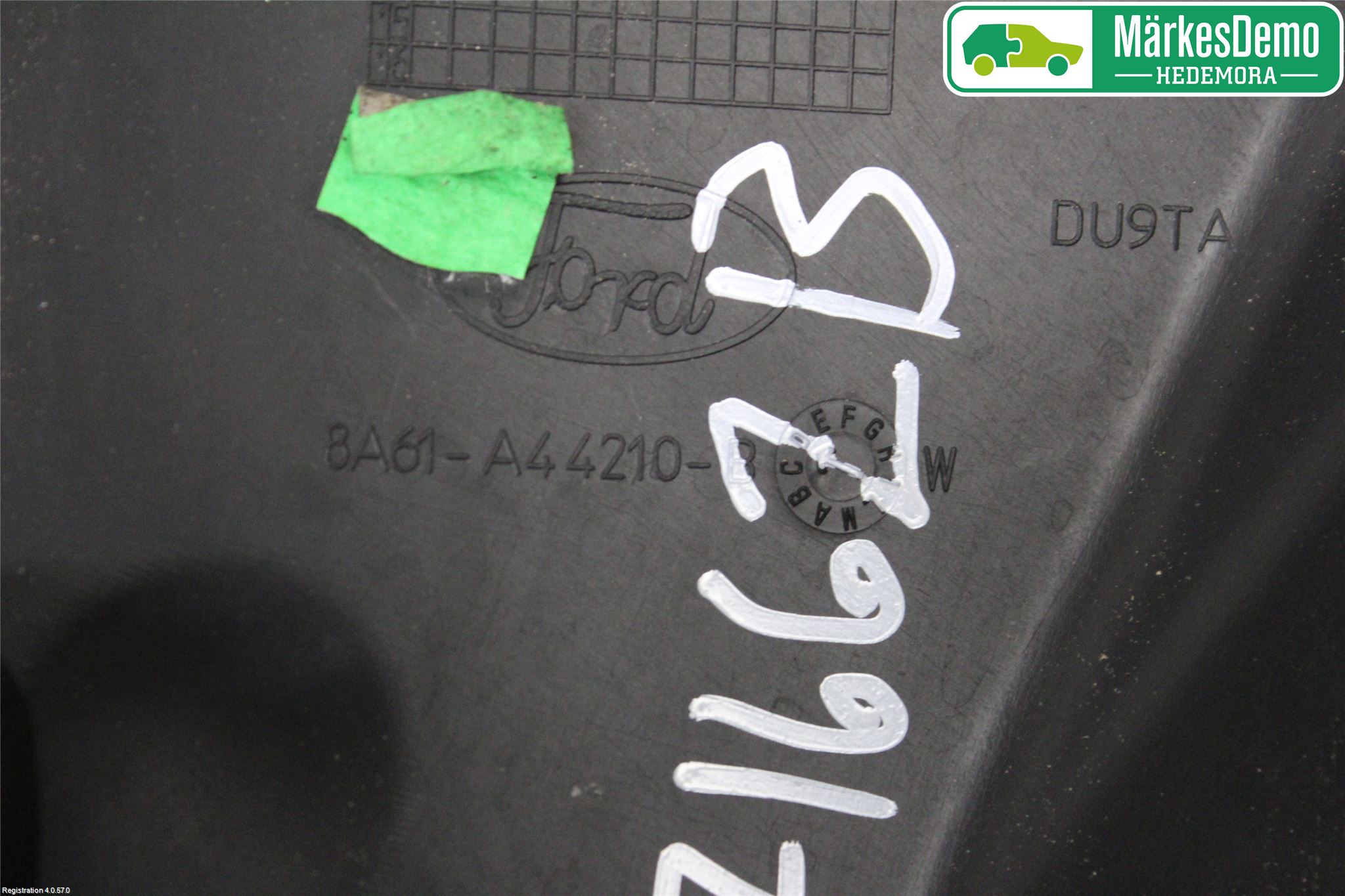 Ford FIESTA 09-12 Spoiler Bakluke
