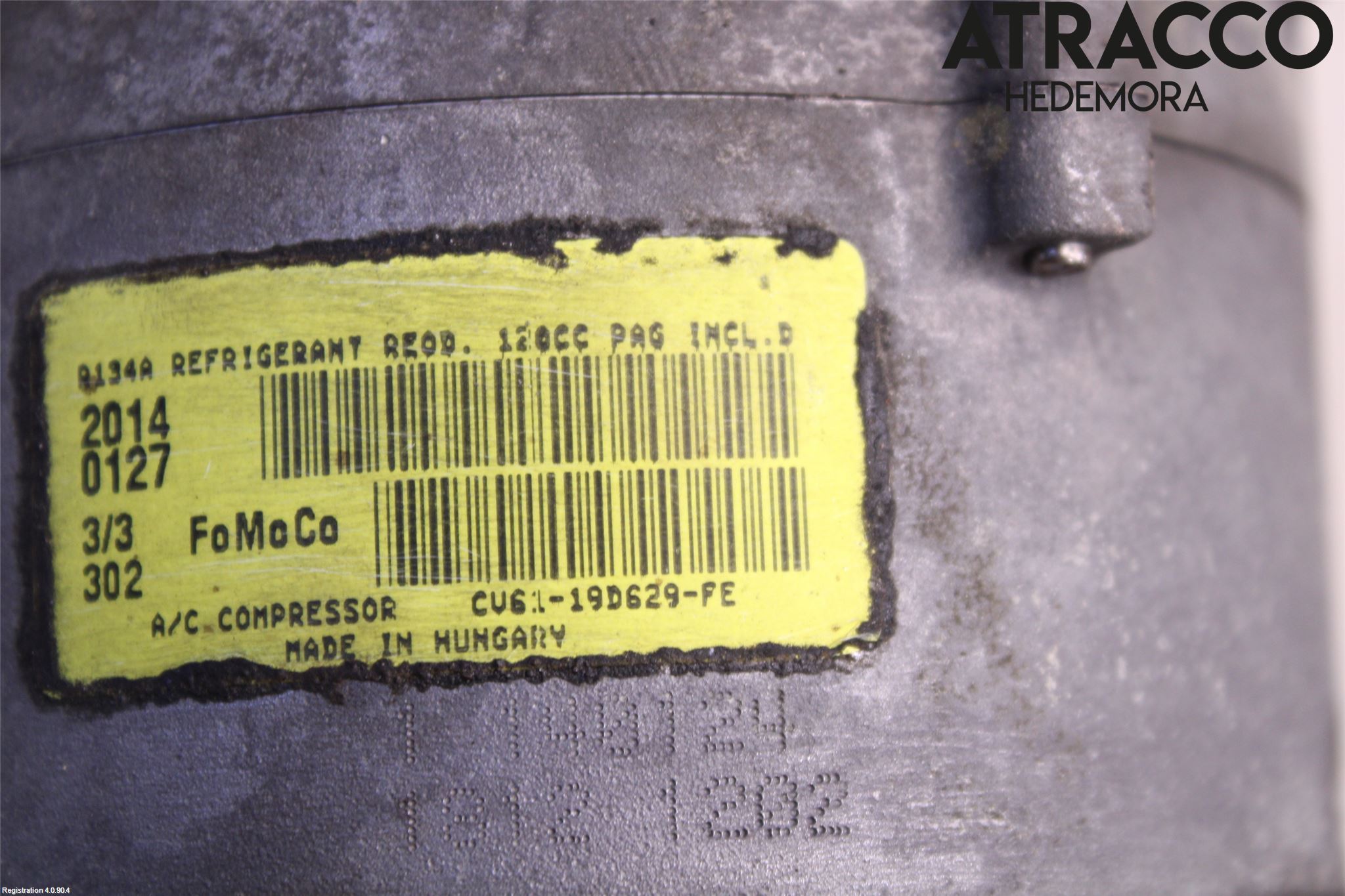 Ford FOCUS 11-14 Varme Ac Kompressor