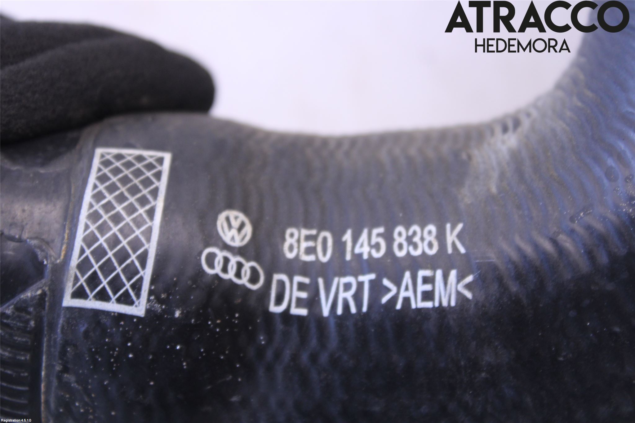 Audi A4/S4 01-05 Intercooler Rør-Slange