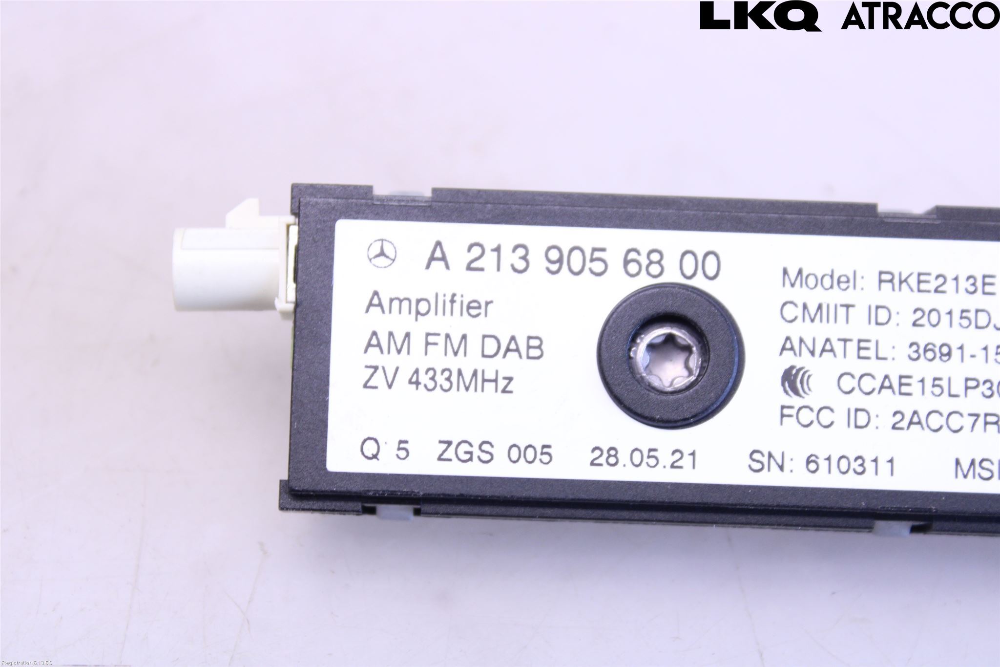 Mercedes-Benz MB B-KLASS (W247) 19- Stereo Antenneforsterker