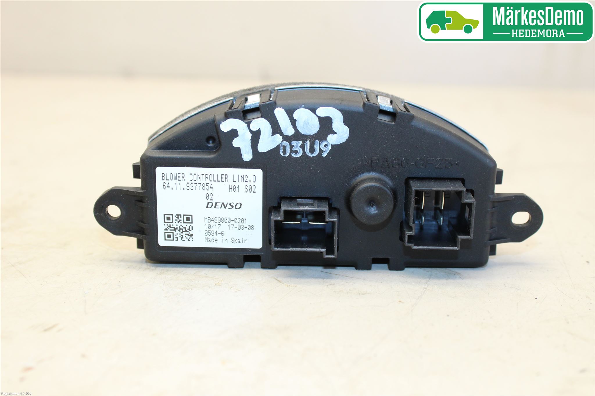 Mini ONE/COOPER 3DR F56 14-24 Varmeapparat Viftemotstand