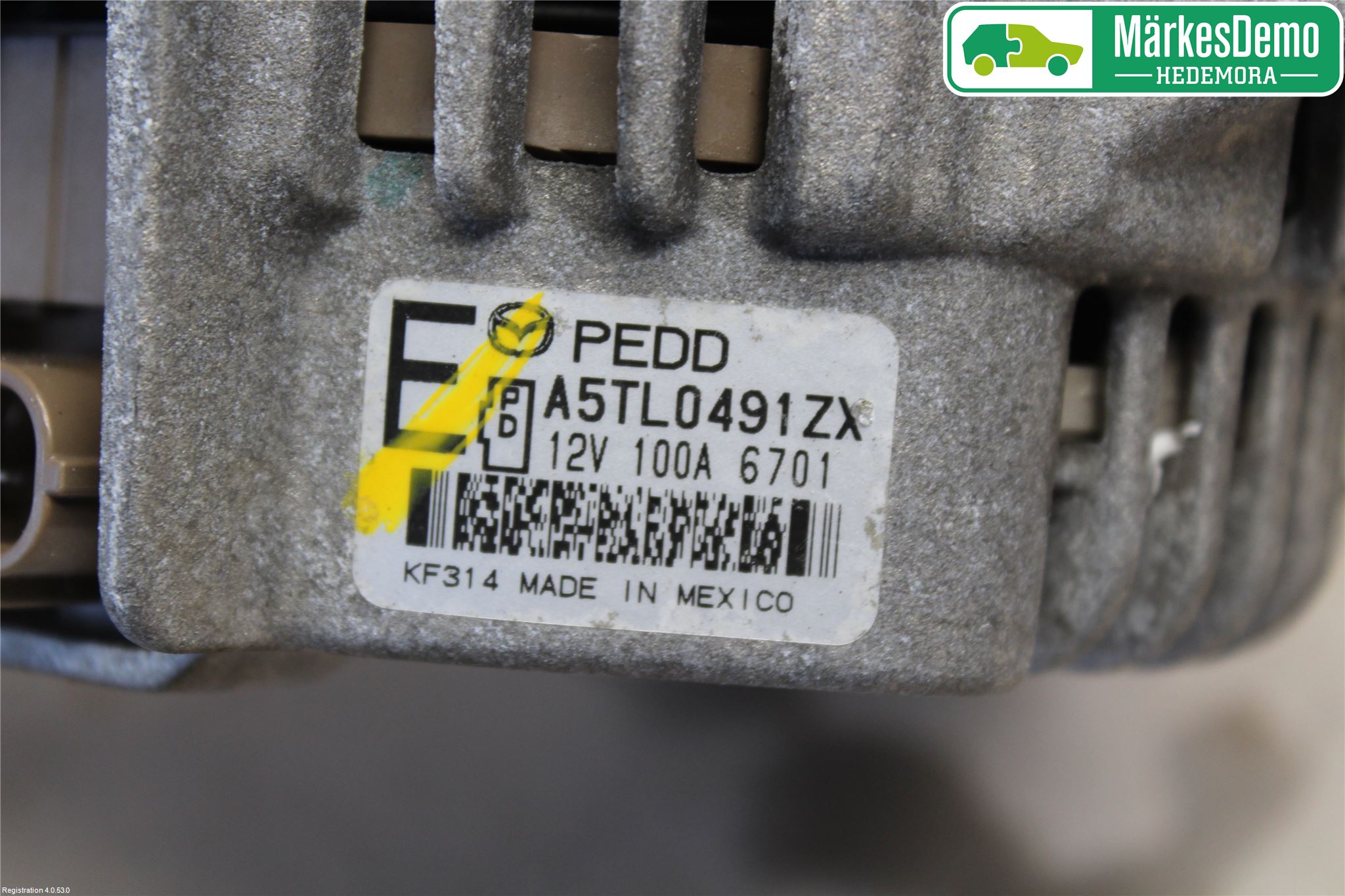 Mazda 3 III 14-19 Dynamo