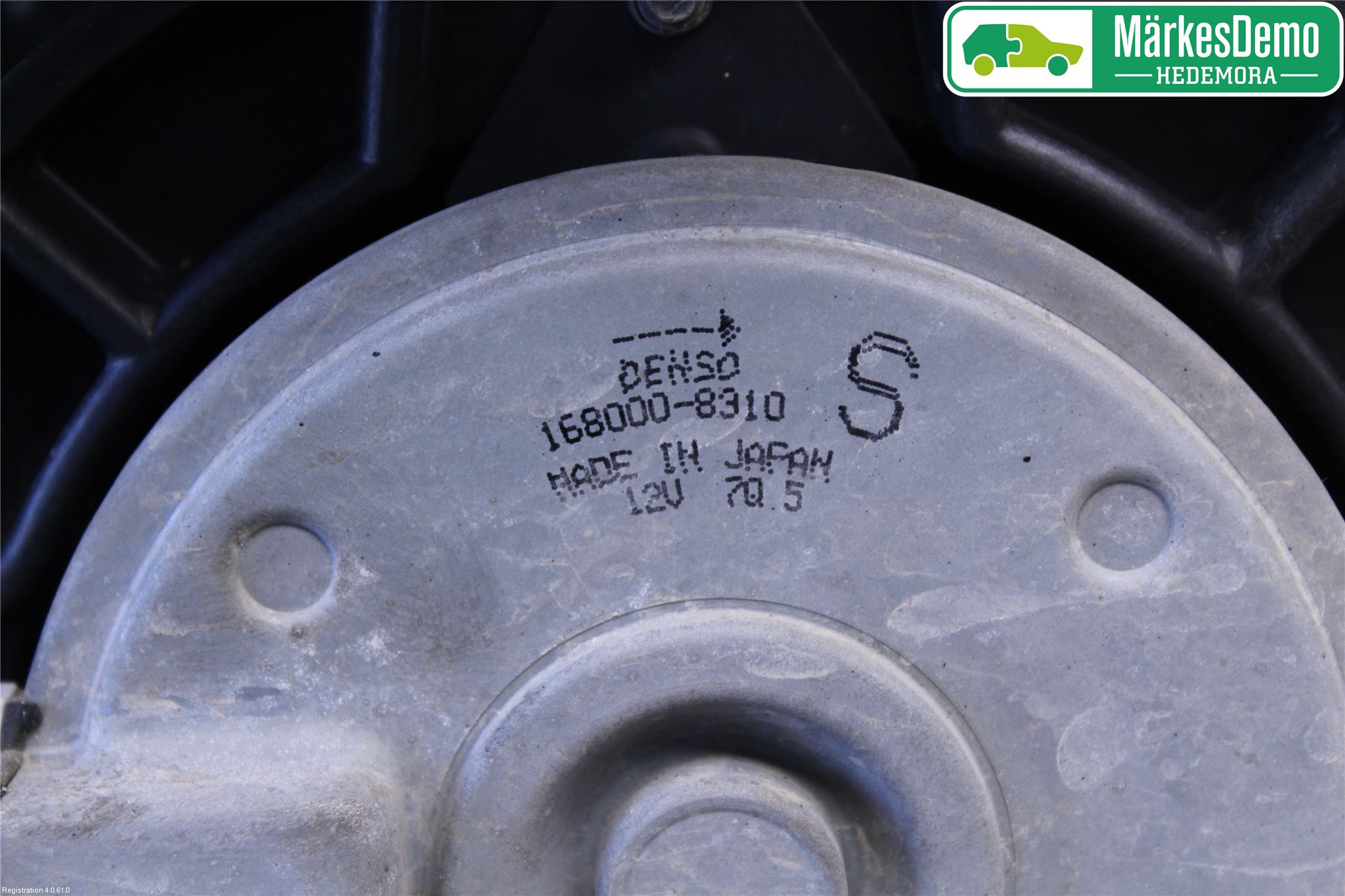 Mazda 2 (DE) 08-15 Kjølevifte Elektrisk