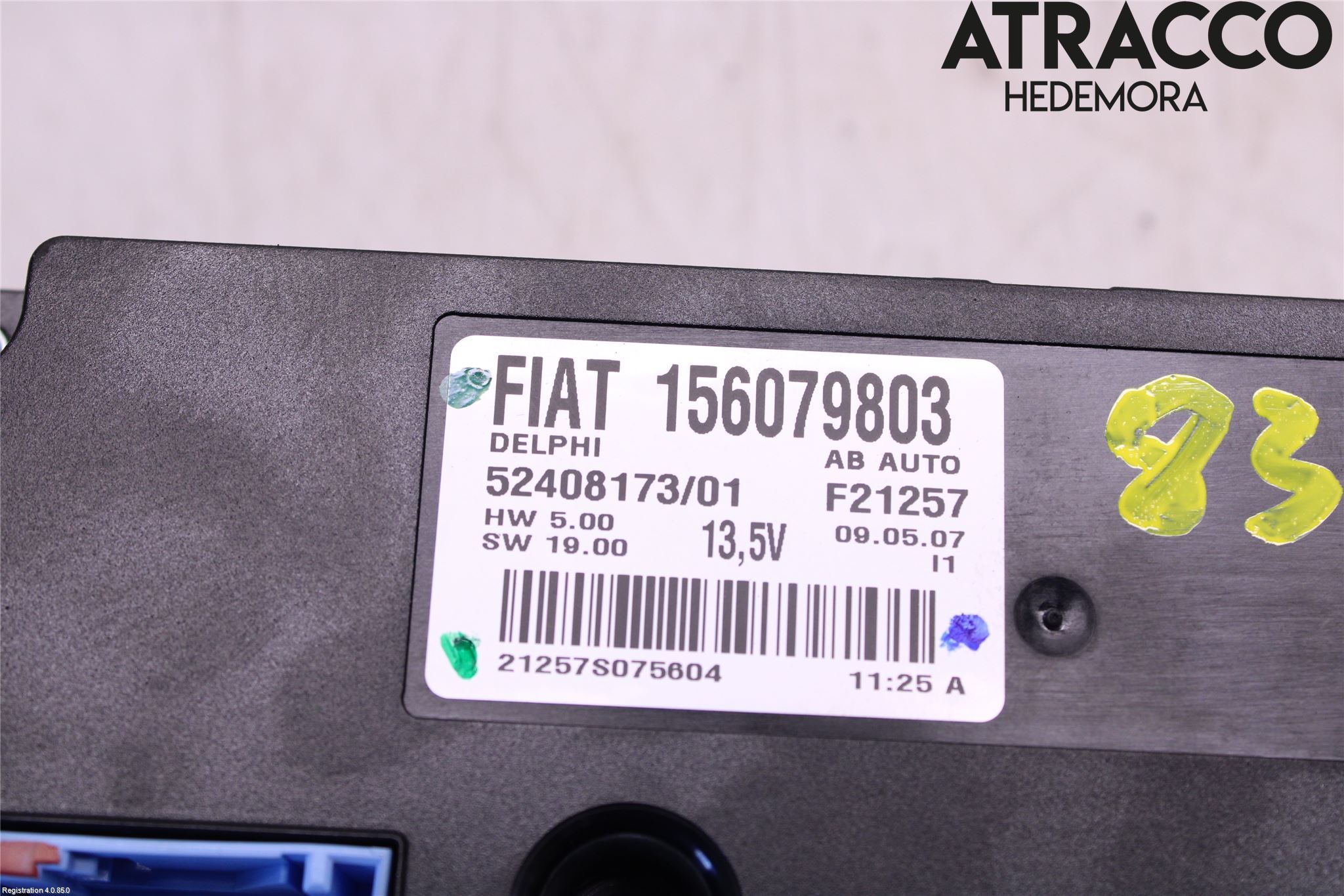 Alfa 159 Varme Ac Betjening-Display