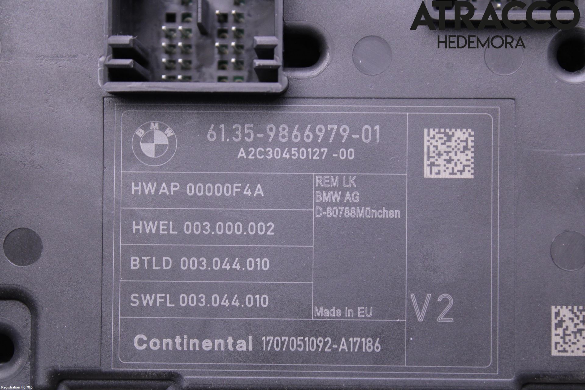 BMW 3 F30/F31/F80 12-19 Styreenhet Klima