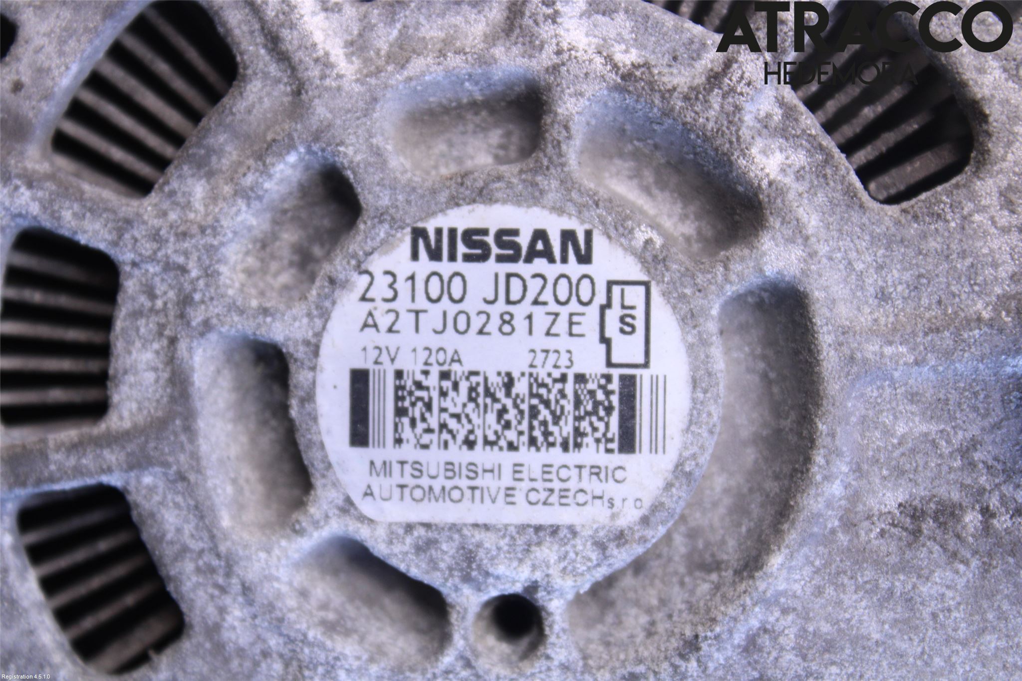 Nissan QASHQAI 10-14 Dynamo