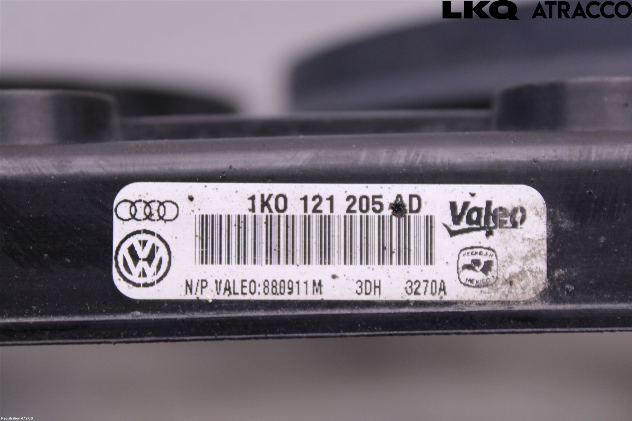 Volkswagen VW JETTA VI 11- Kjølevifte Elektrisk