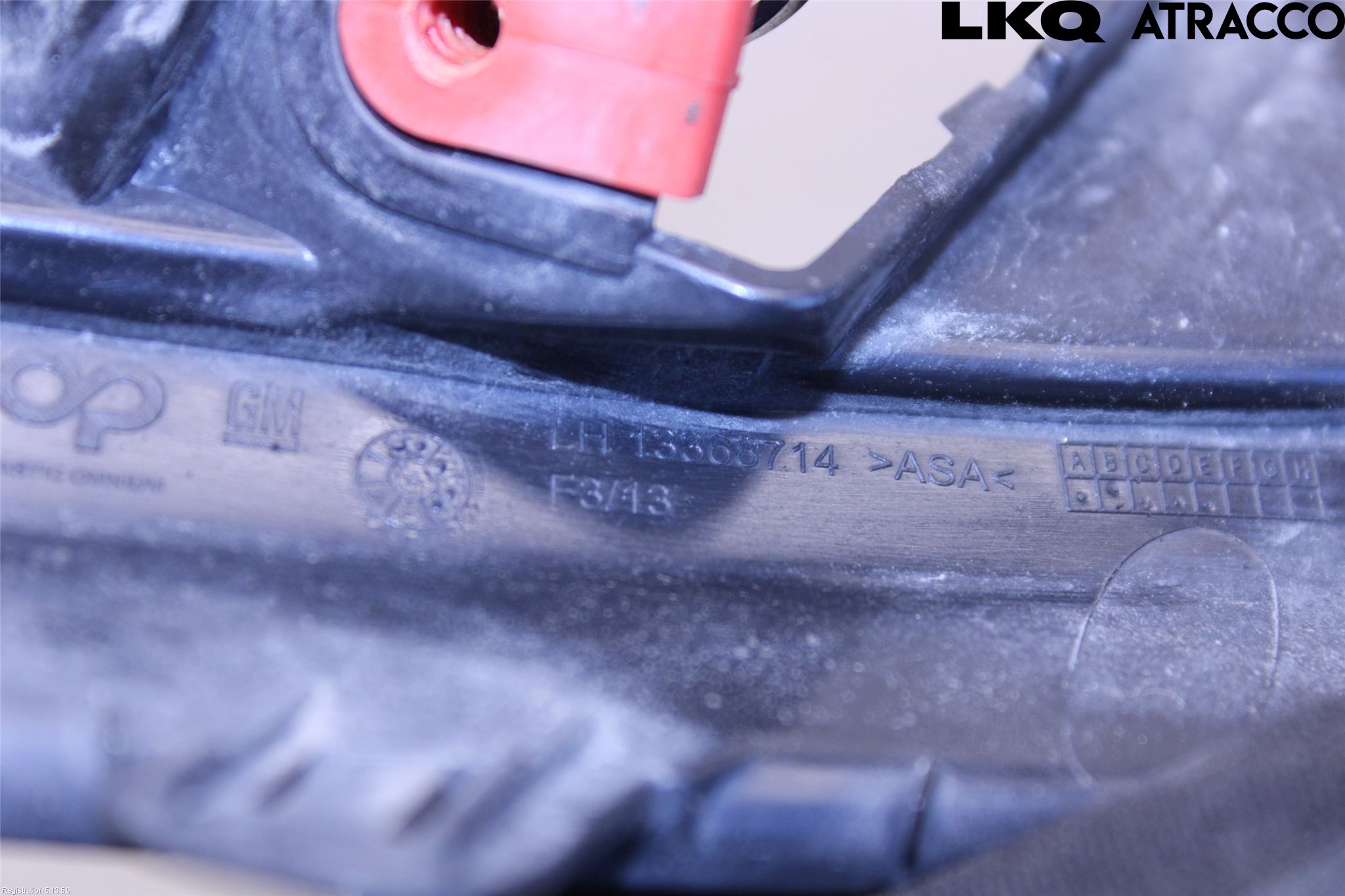 Opel ASTRA J 10-15 Frontlykt Kurve-Tåkelys Ramme