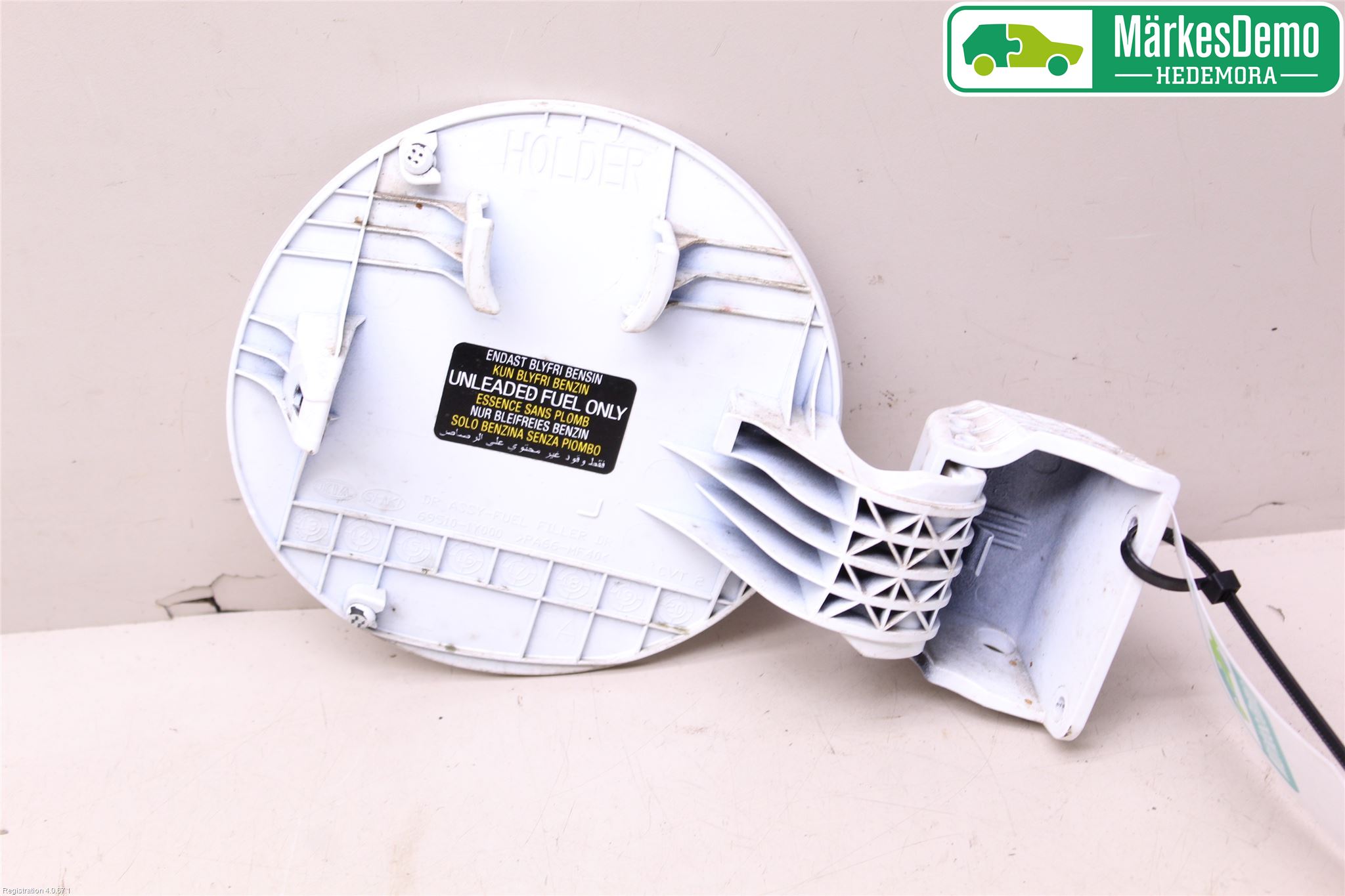 Kia PICANTO 12-17 Drivstoff Tankluke