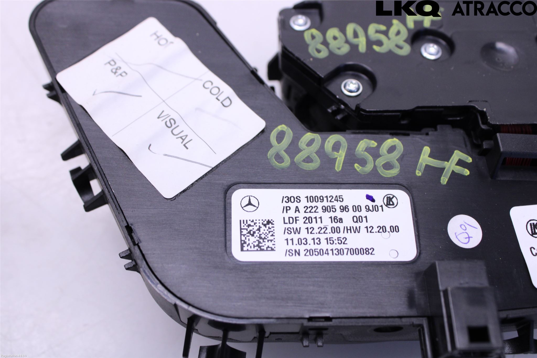 Øvrige MB S-CLASS AMG (W221) Bryter Sete Regulering