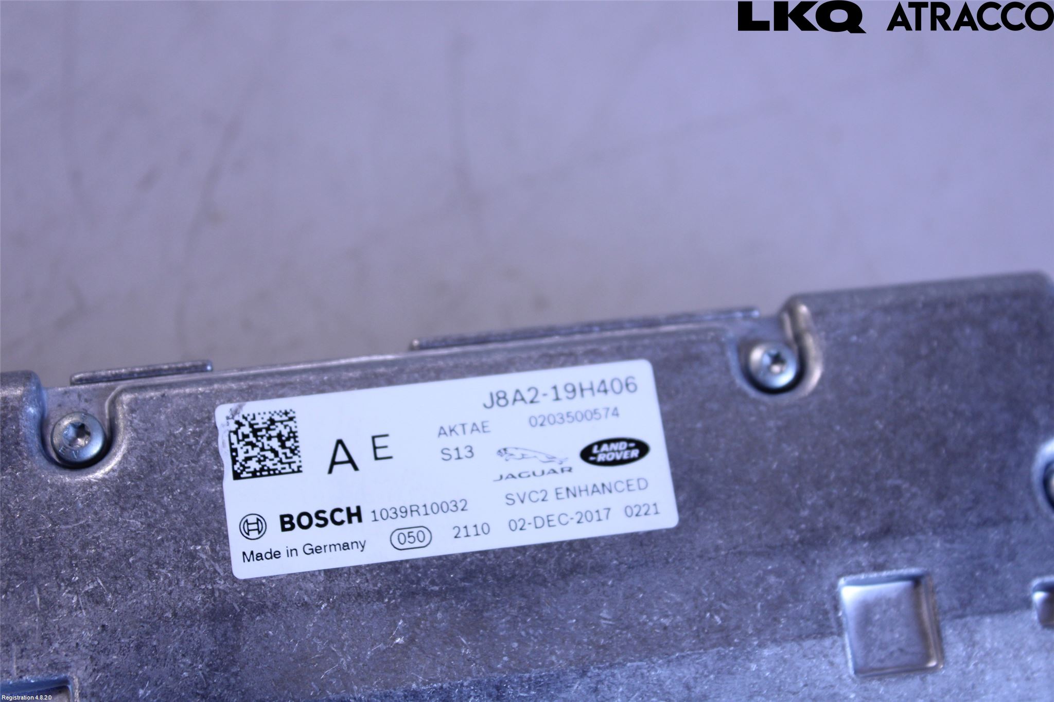 Landrover RANGE ROVER VELAR (L560) 17- Sensor Fartsbegrensning