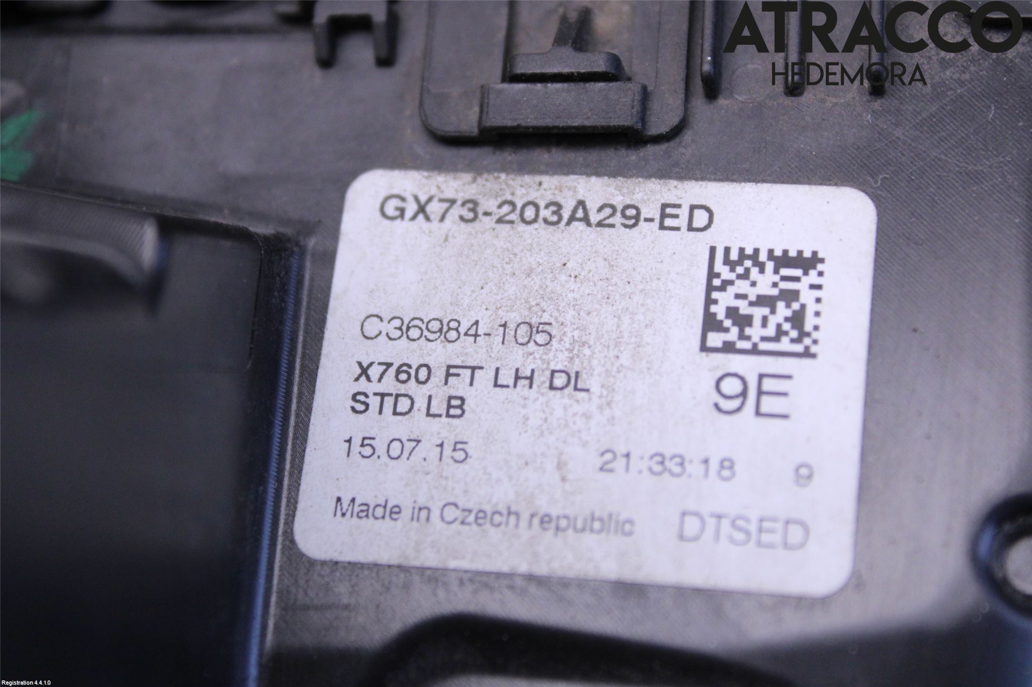 Jaguar XE (X760) 15-24 Dørlås - Låsekasse