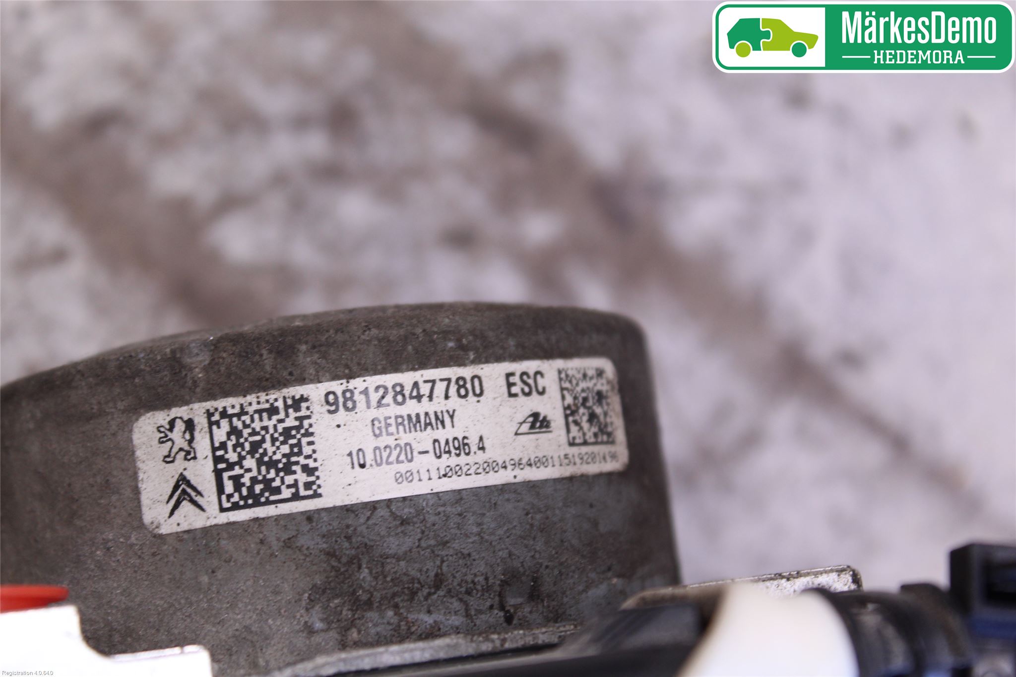 Citroen C4 CACTUS 14-20 Abs Hydraulikkaggregat