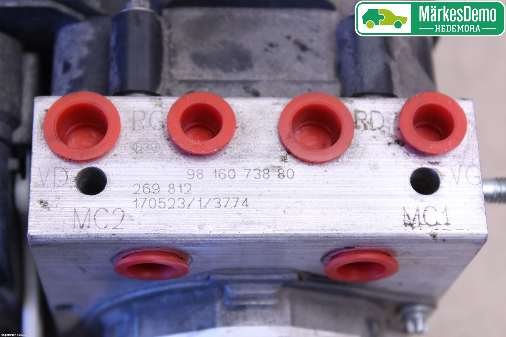 Peugeot 308 14-21 Abs Hydraulikkaggregat