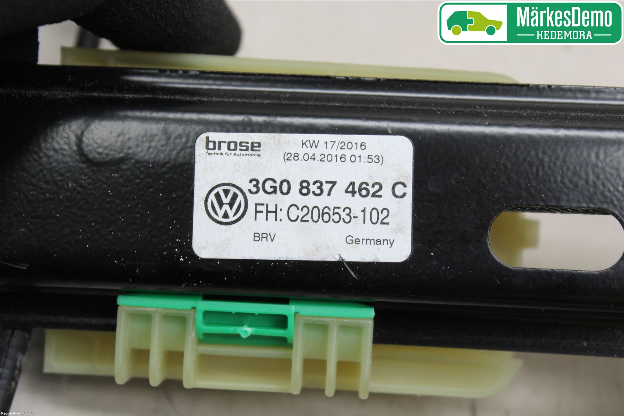 Volkswagen VW PASSAT 15-19 Vindusheis El Komp