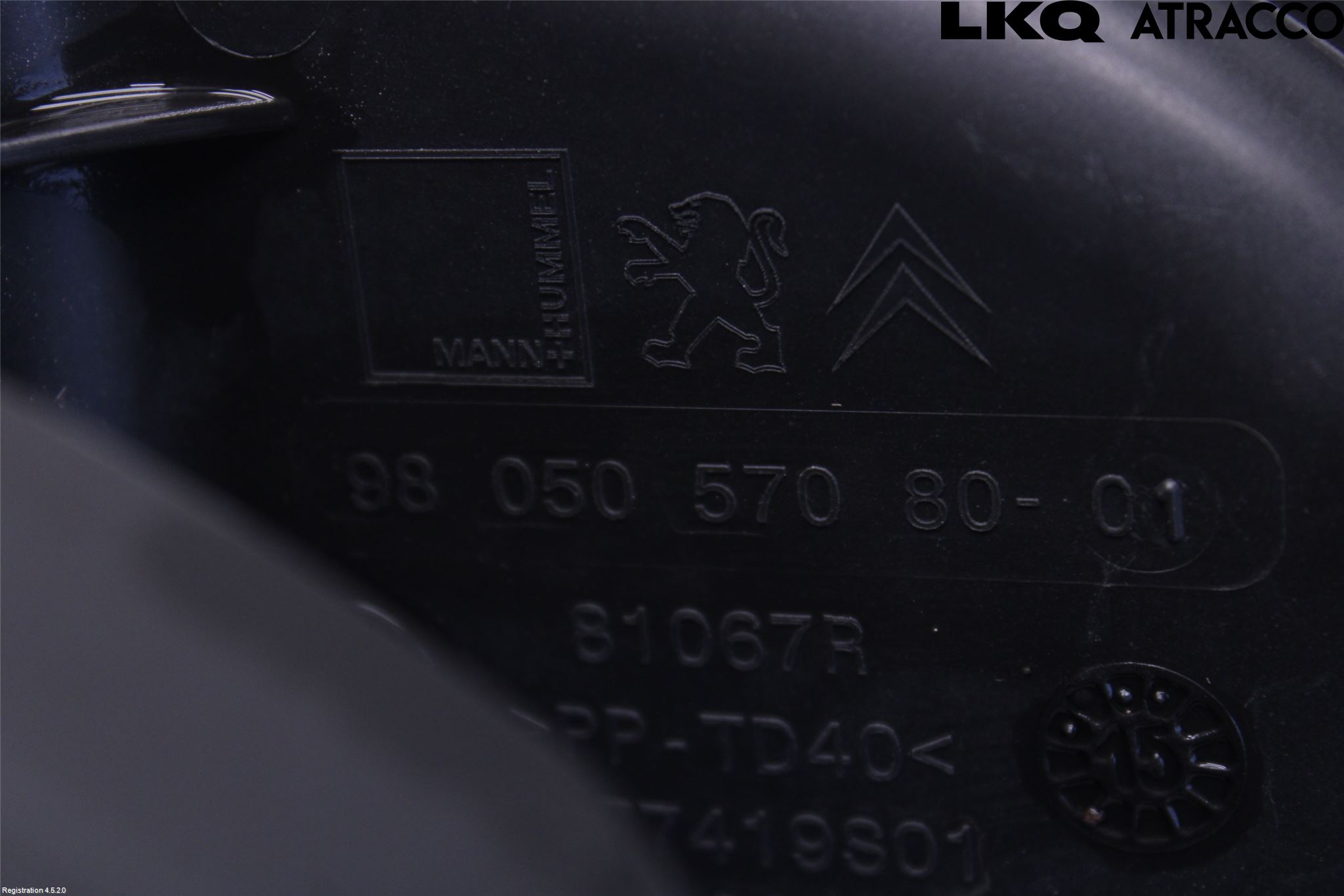 Citroen C4 II 11-18 Luftfilter Boks
