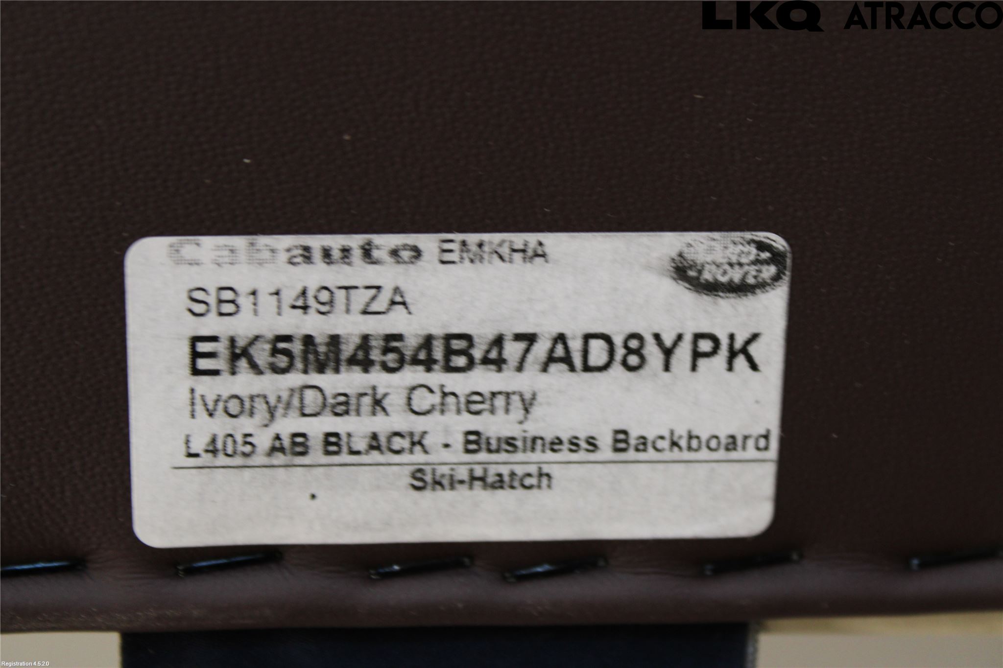 Landrover RANGE ROVER (L405) 13-21 Innr Konsoll-Lomme
