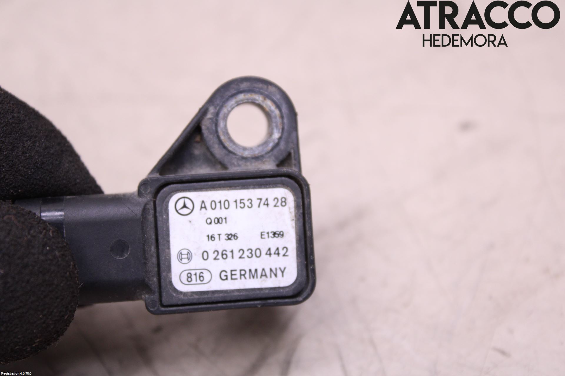 Mercedes-Benz MB CLA-KLASS (C117/X117) 13-19 Inns Map - Trykkføler