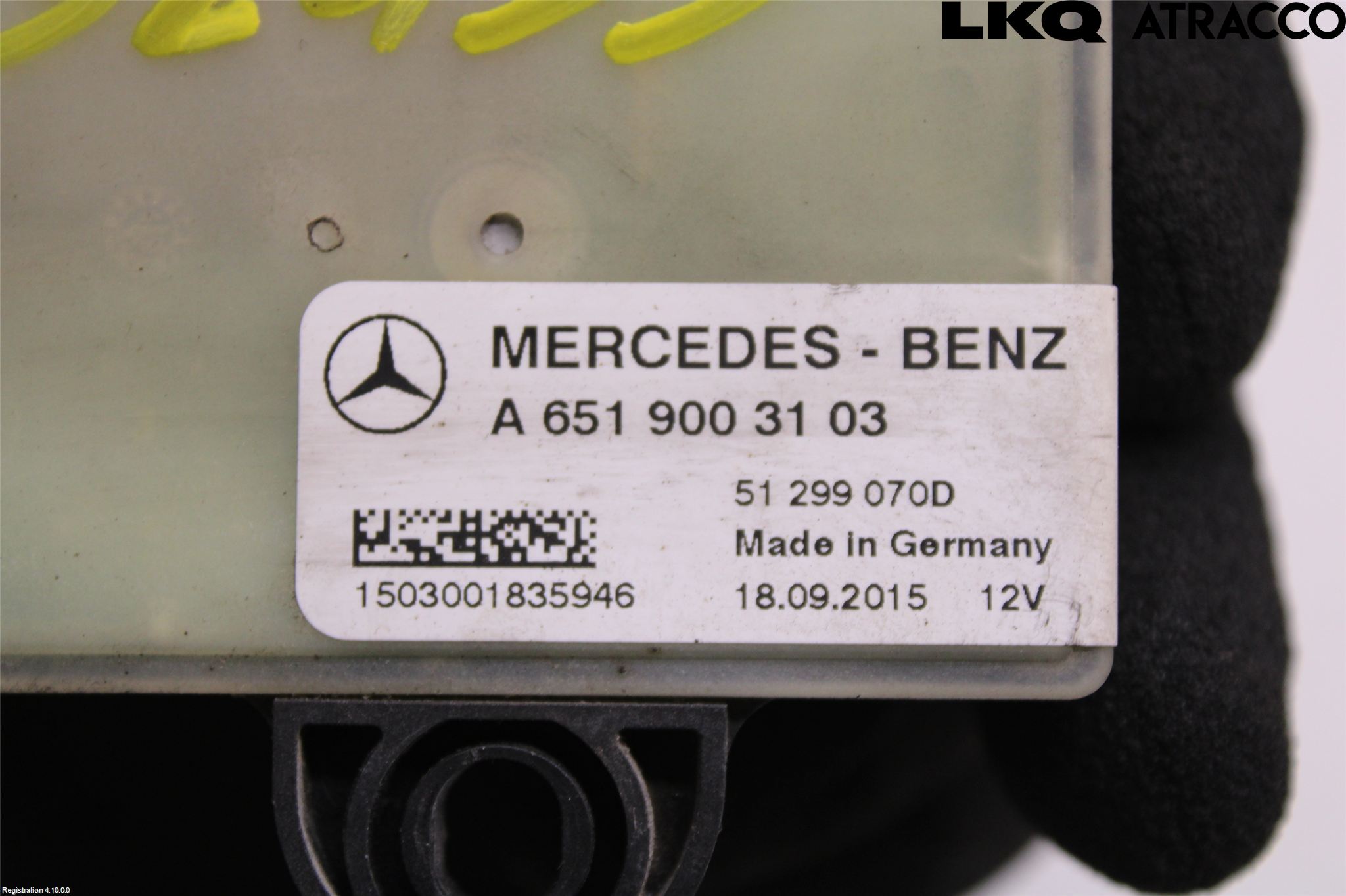 Mercedes-Benz MB CLA-KLASS (C117/X117) 13-19 Rele Gløding Diesel