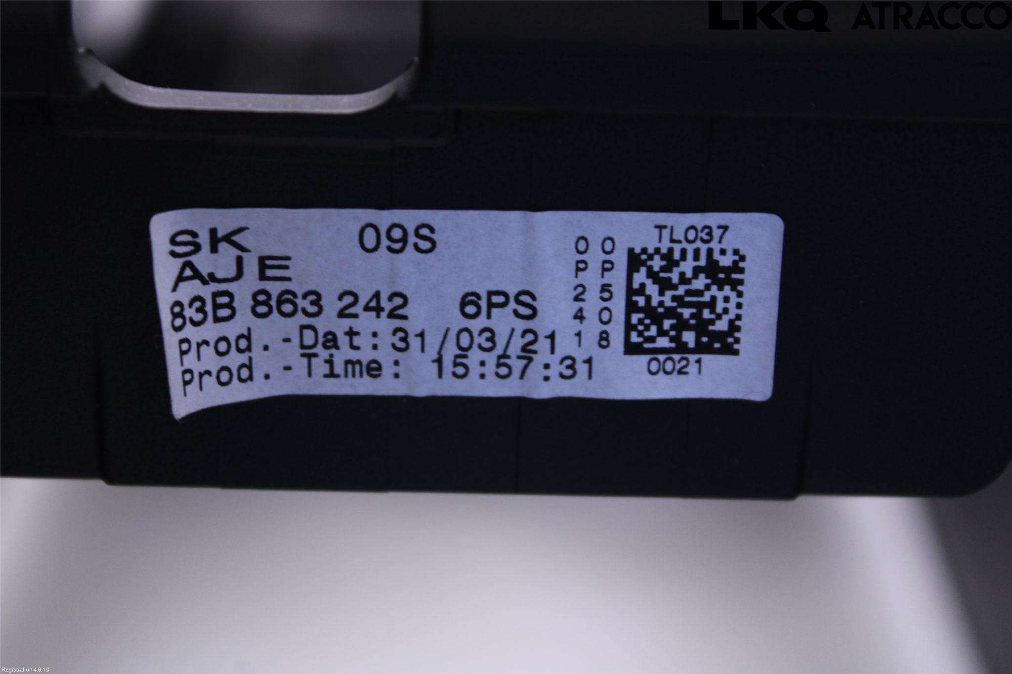 Audi Q3 F3 19- Innr Konsoll-Lomme