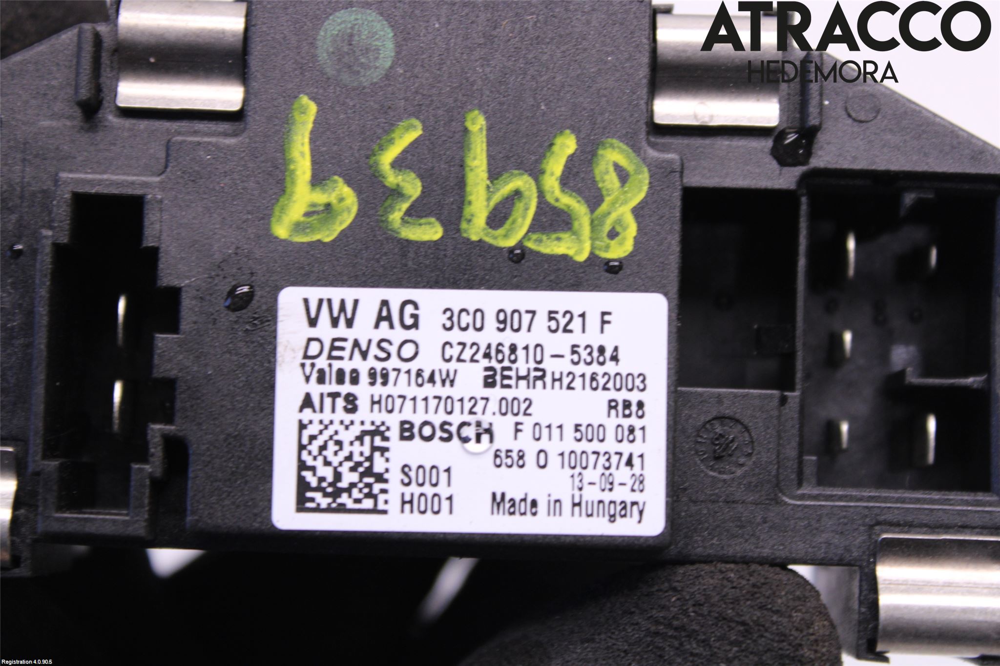 Audi Q3 8U 12-18 Varmeapparat Viftemotstand