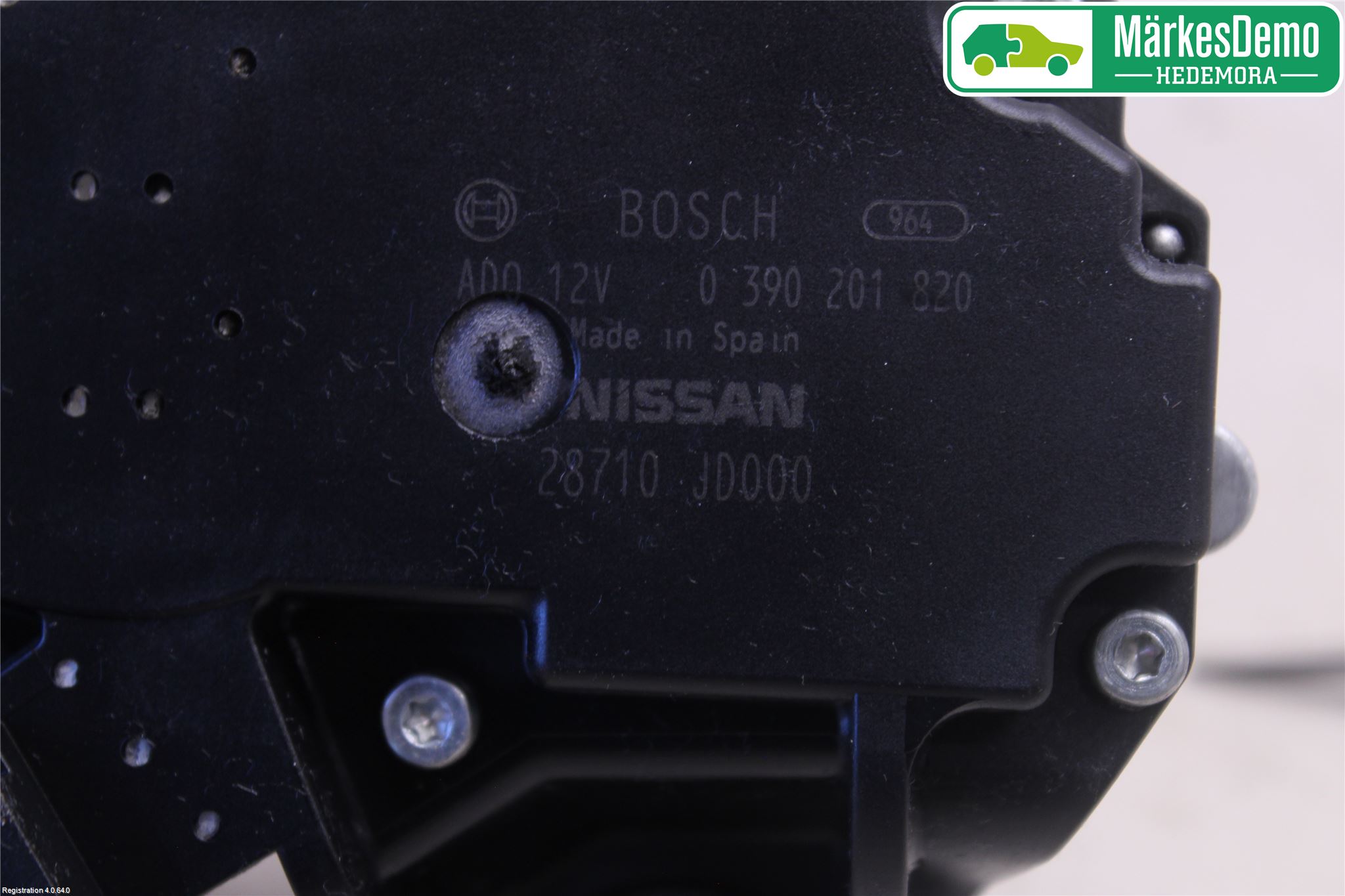 Nissan QASHQAI 10-14 Viskermotor Bakluke