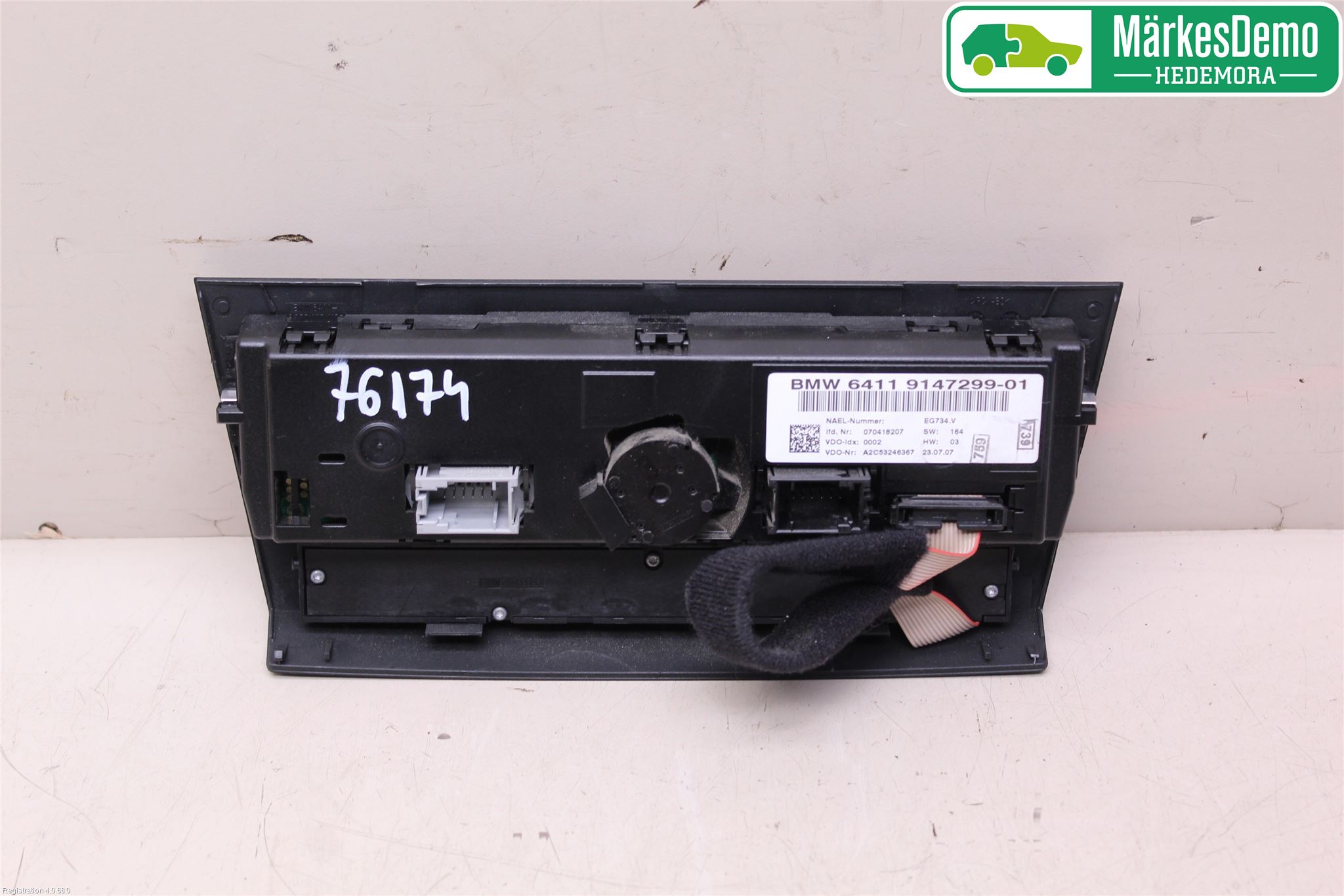 BMW 3 E90/91 SED/TOU 05-12 Varme Ac Betjening-Display