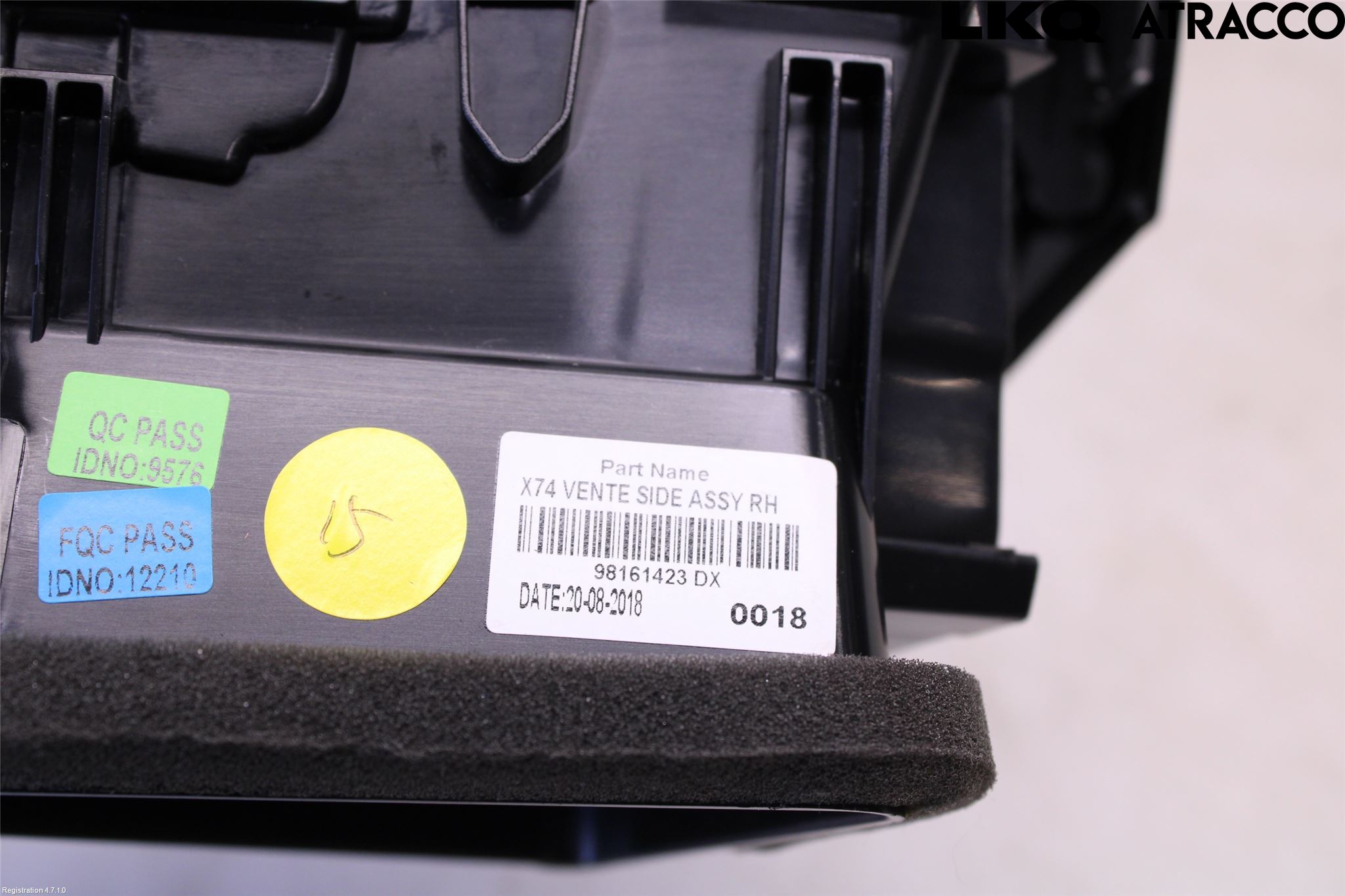 Citroen DS 7 CROSSBACK 19-23 Dashbord Kanal - Dyse