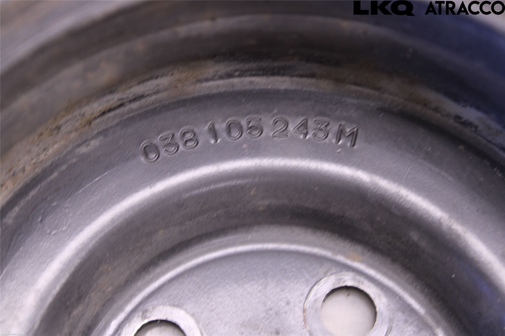 Volkswagen VW POLO 10-17 Reimskive