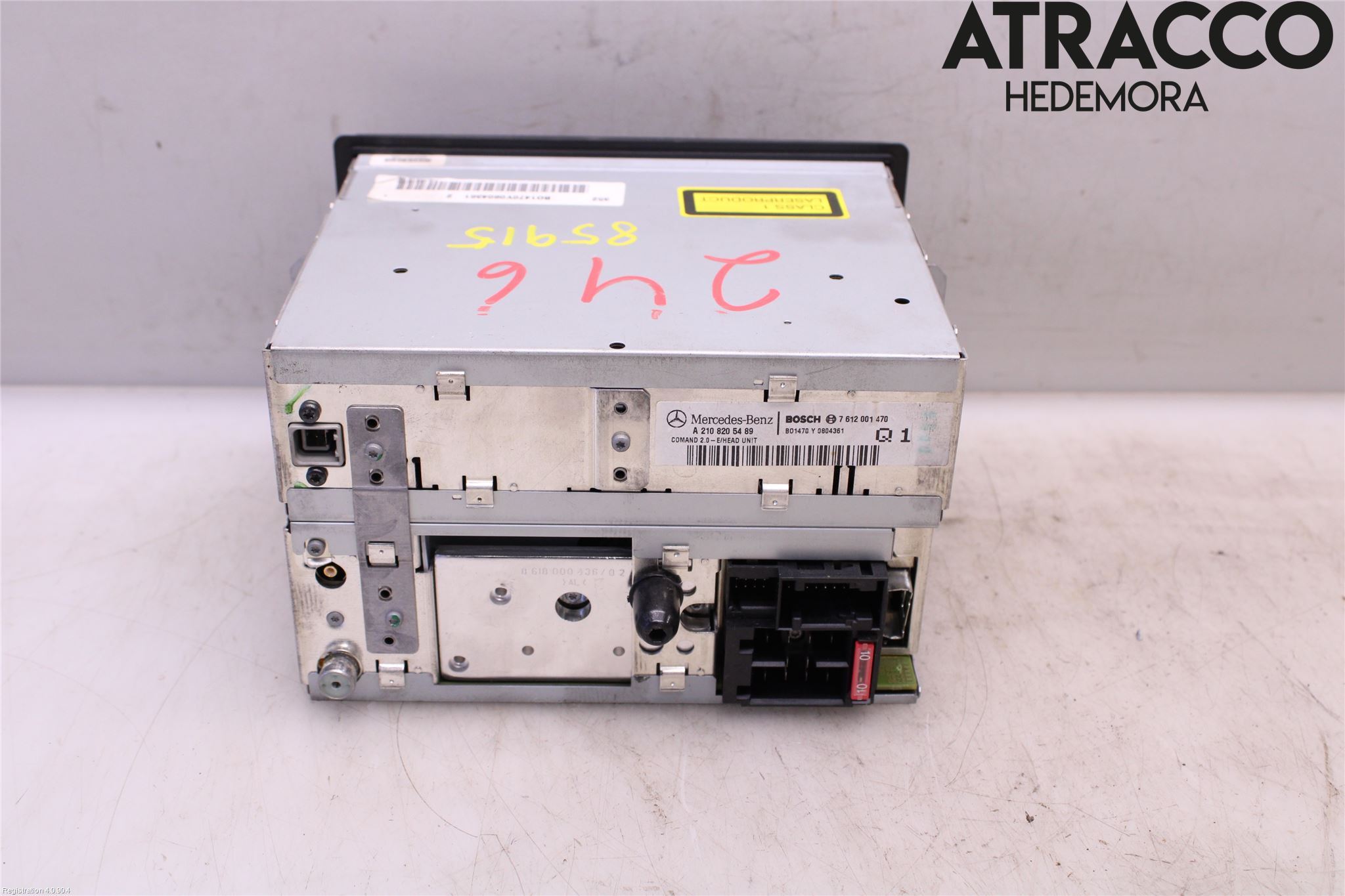 Mercedes-Benz MB E-KLASS (W210) 96-03 Stereo Radio Med Cd