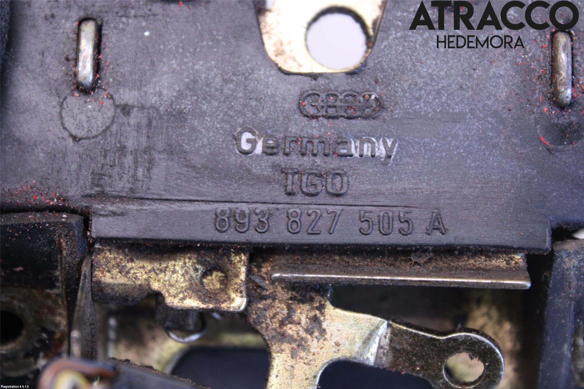 Audi 80/S2 92-95 Bakluke-Lokk Låsekasse